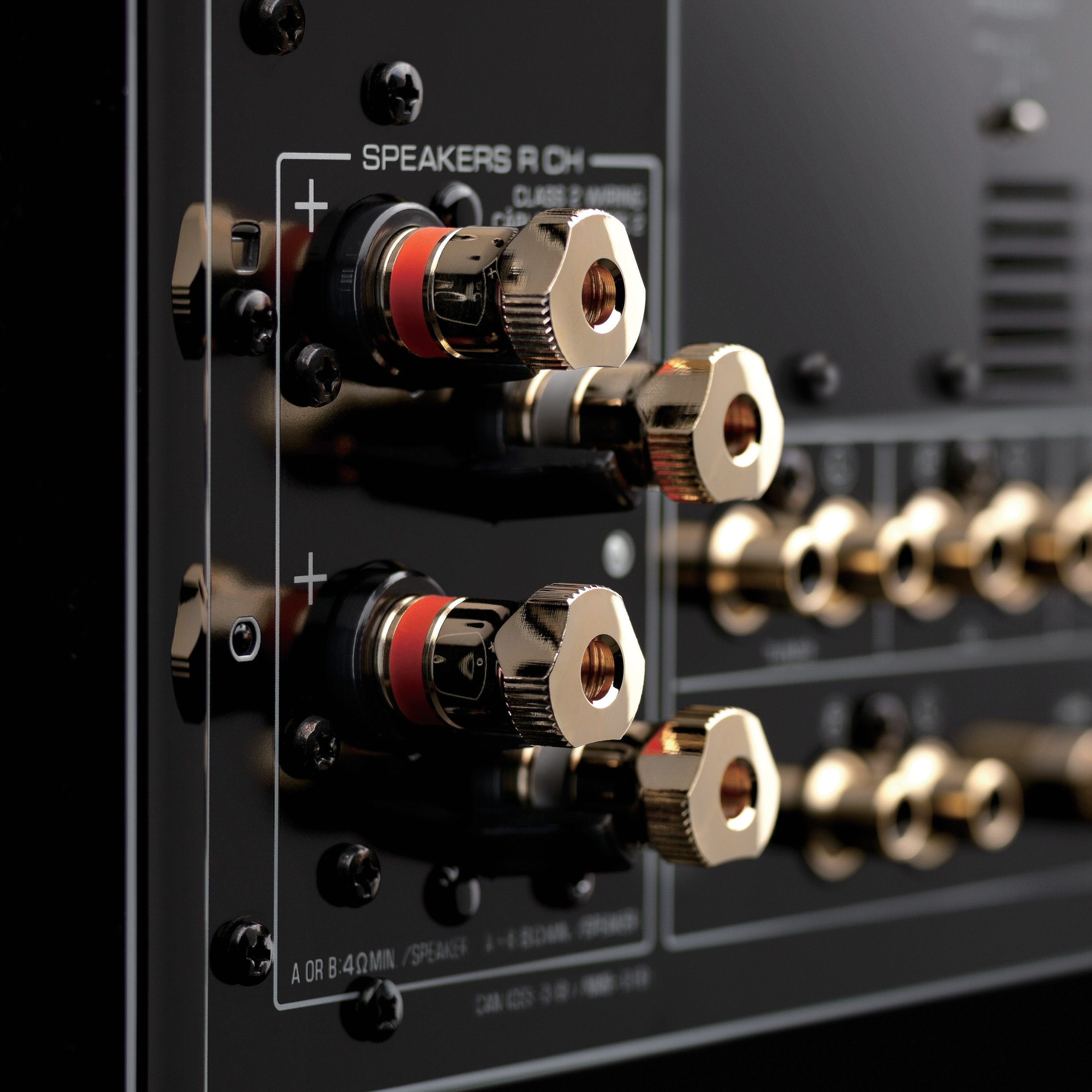 Yamaha Stereo Amplifier A-S1200 Detail Connections Yamaha Stereo Amplifier A-S1200 Detail Connections