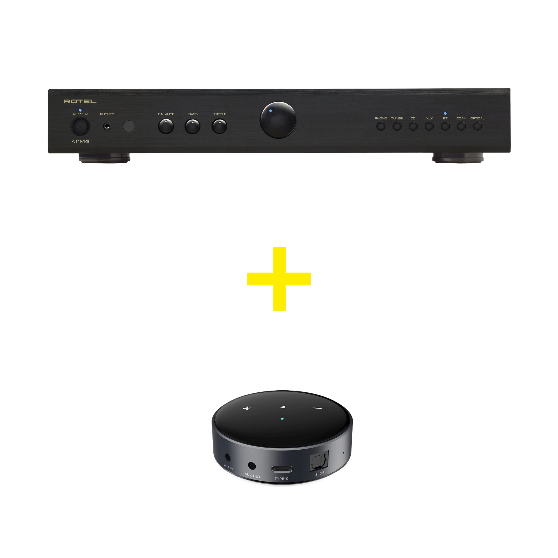 Rotel A11 with WiiM