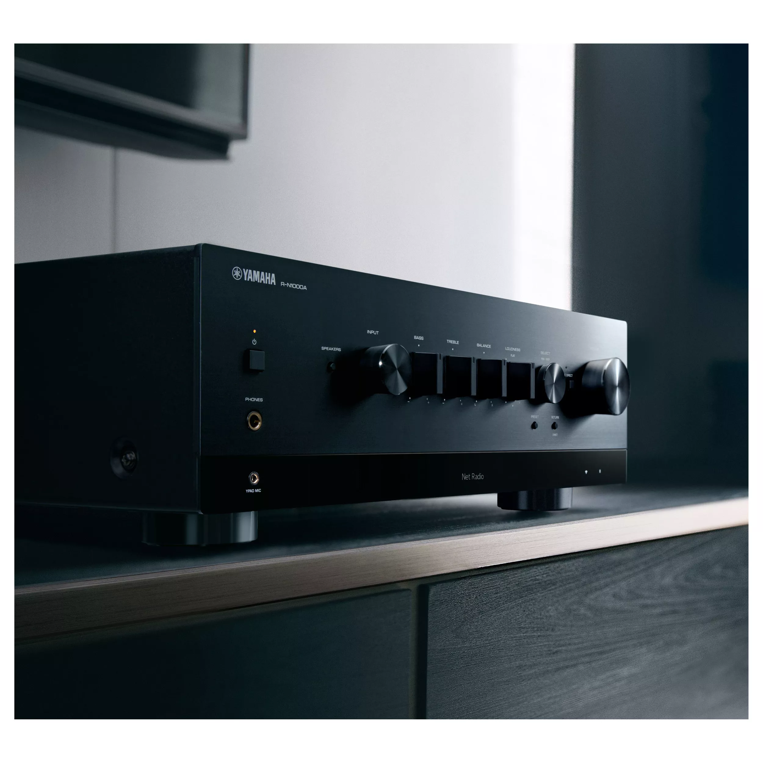 Yamaha Stereoreceiver R-N1000A schwarz Ambiente Yamaha Stereoreceiver R-N1000A schwarz Ambiente