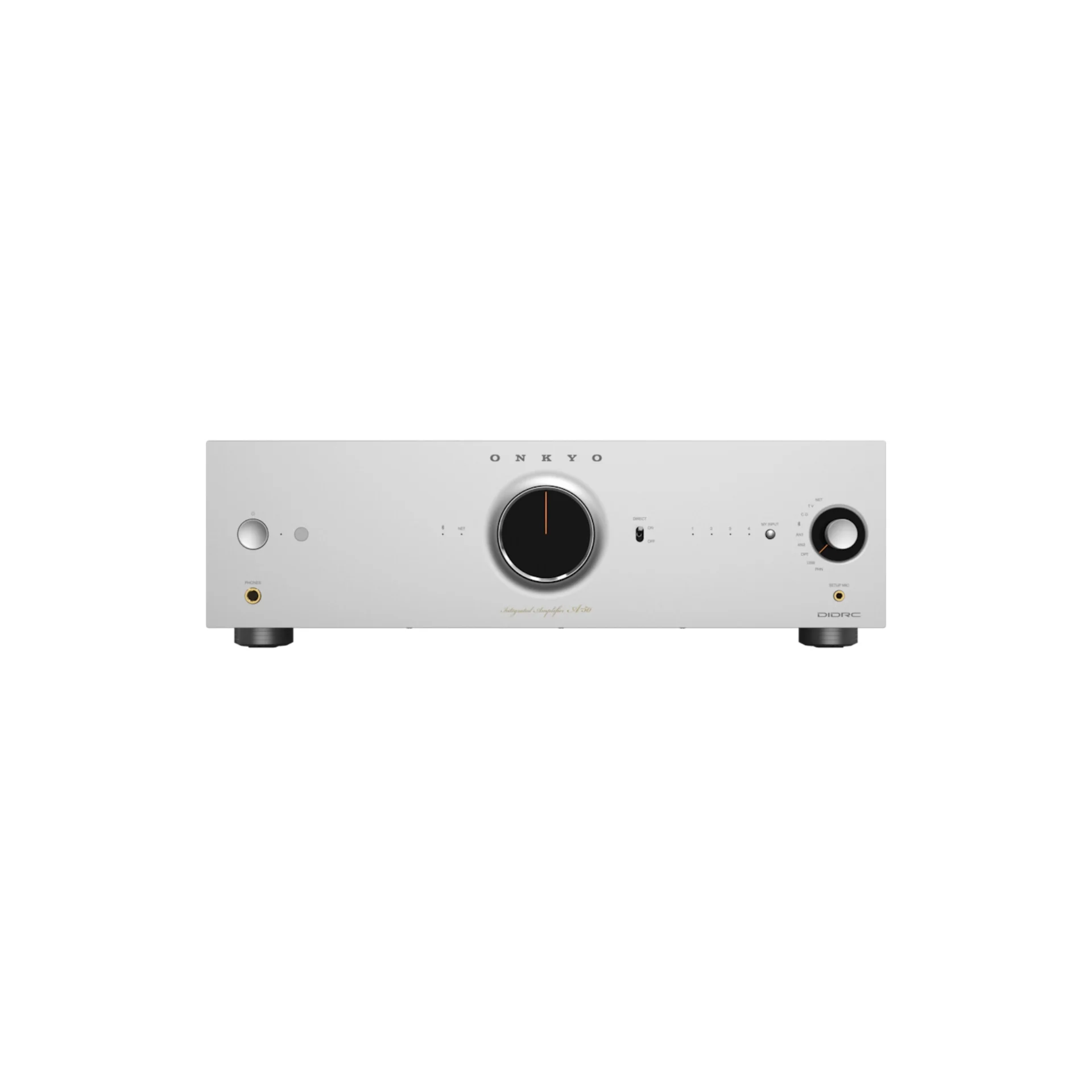 Onkyo A-80 Cover Silber