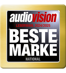 Audiovision Leserwahl 2024/25 Beste Marke National Audiovision Leserwahl 2024/25 Beste Marke National