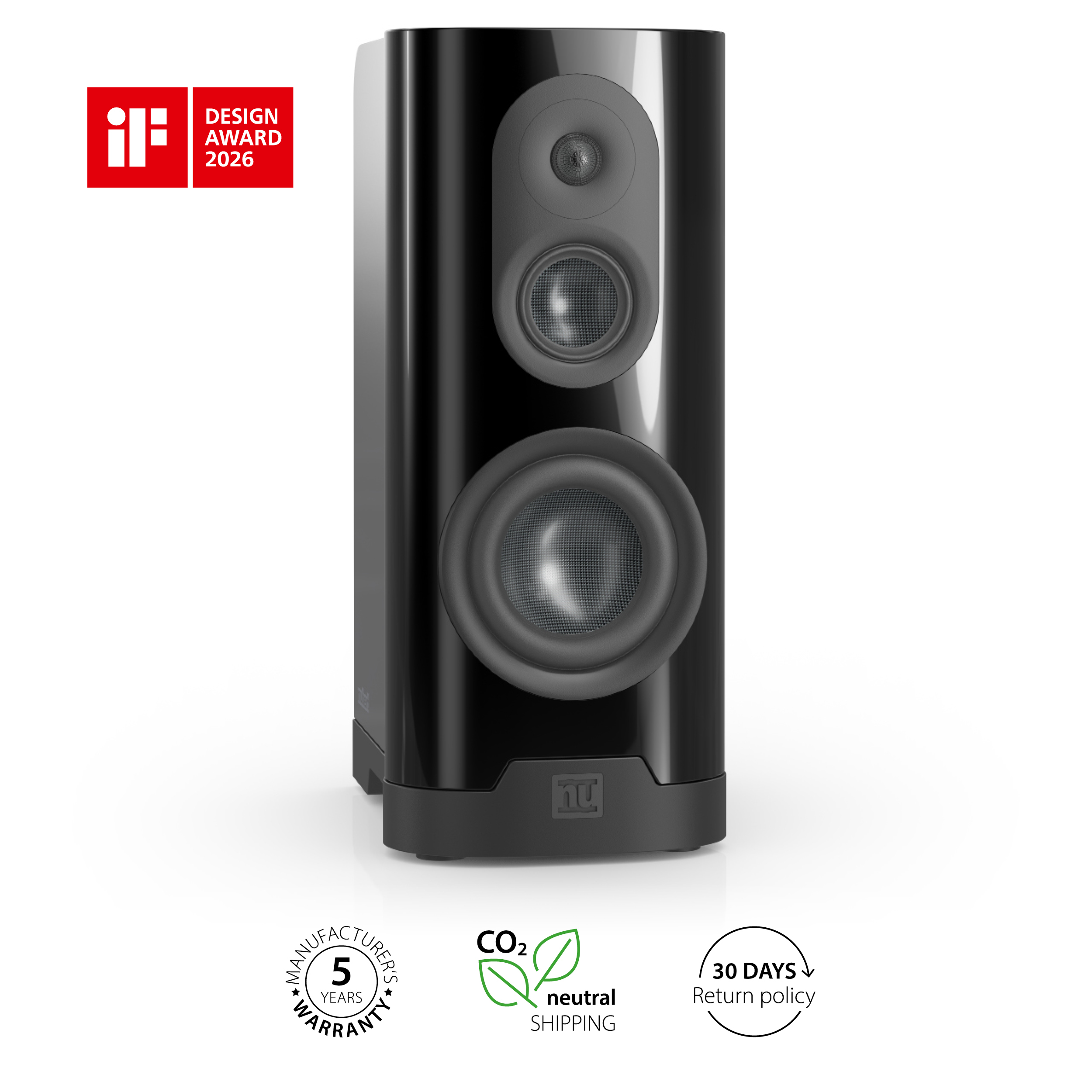 nuVero nova 9 Schwarz IF Award