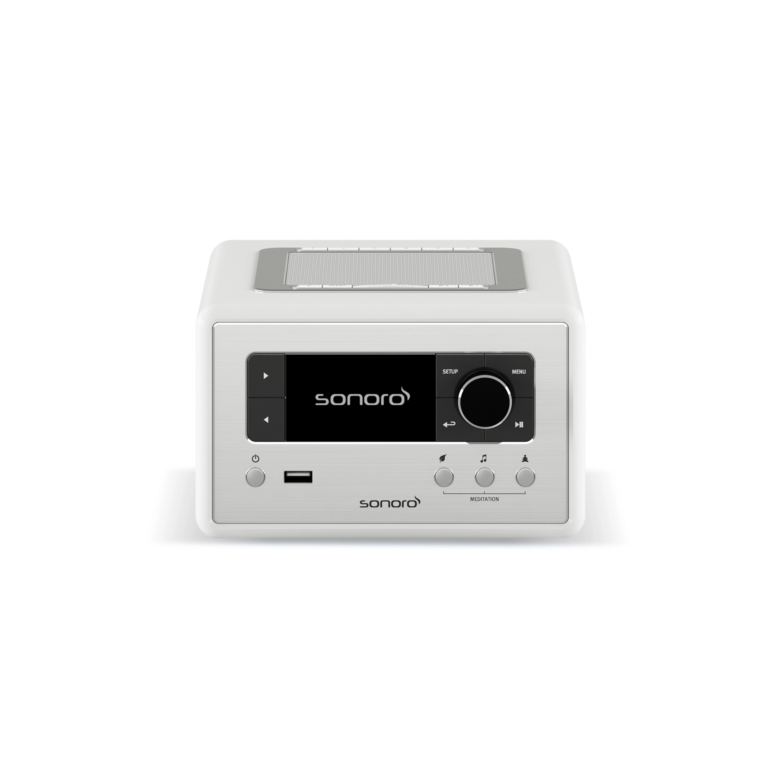 Sonoro Relax Weiß Front