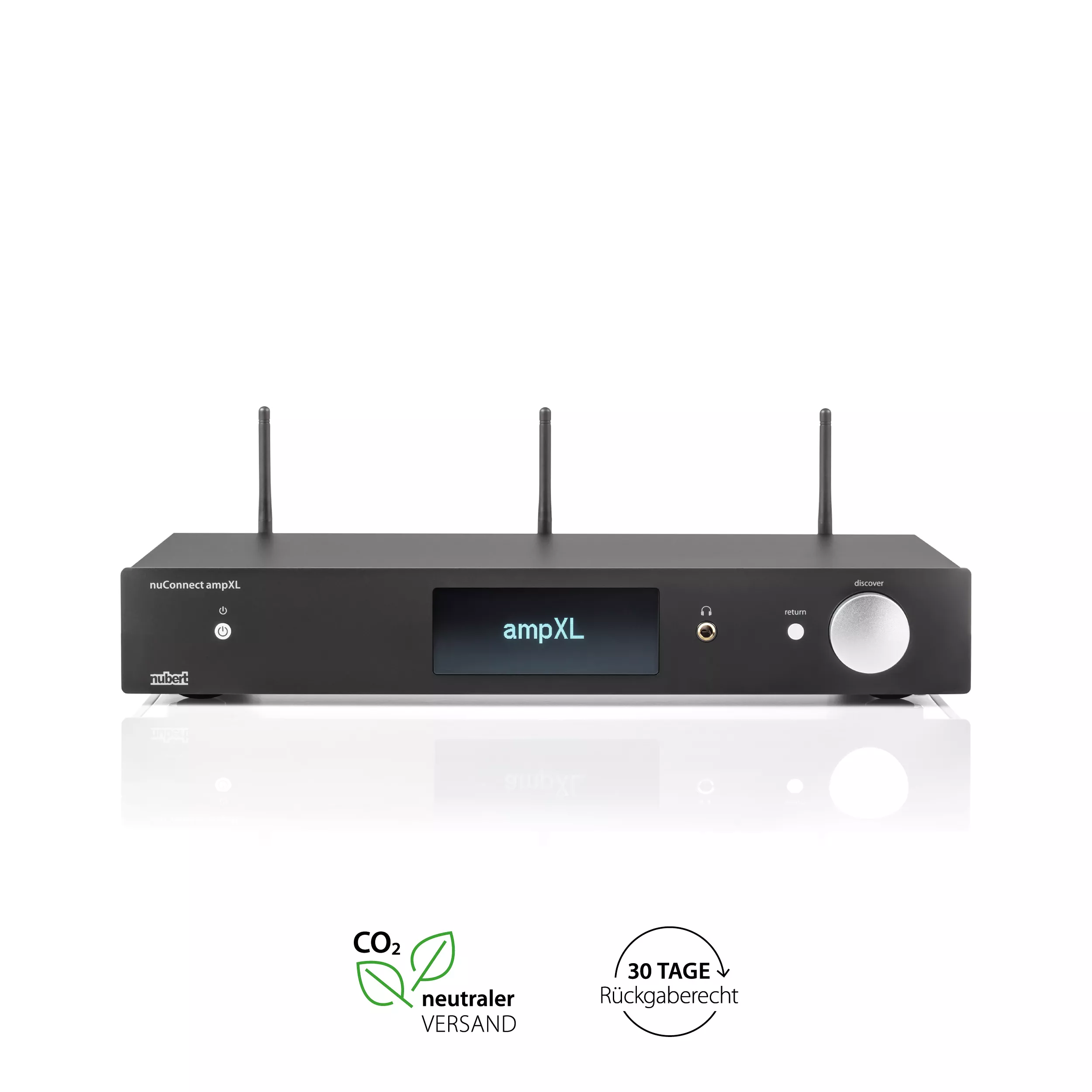 Nubert nuConnect ampXL schwarz Nubert nuConnect ampXL schwarz