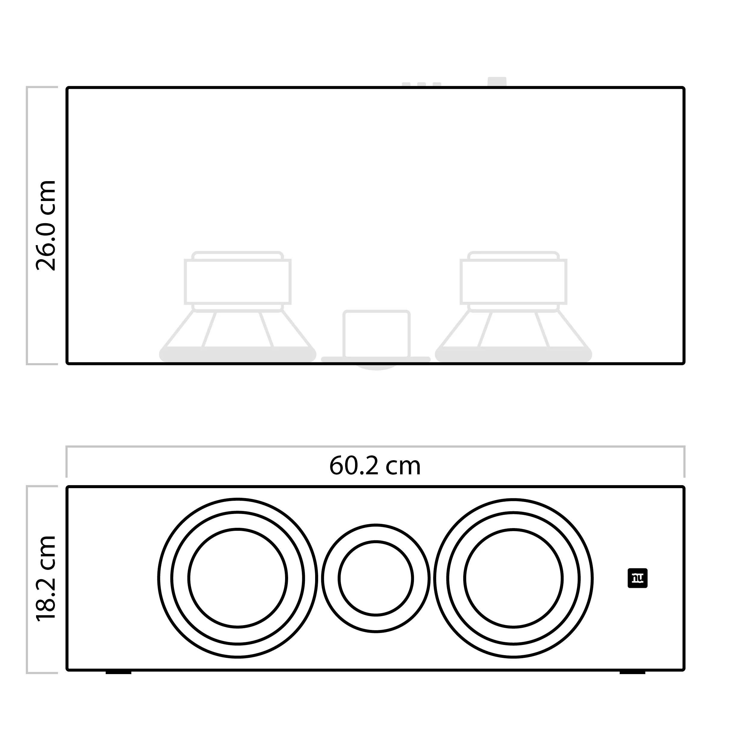 nuZeo 6c Dimensions nuZeo 6c Dimensions