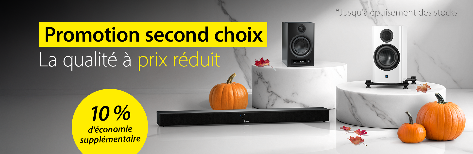 Promotion second choix En-tête