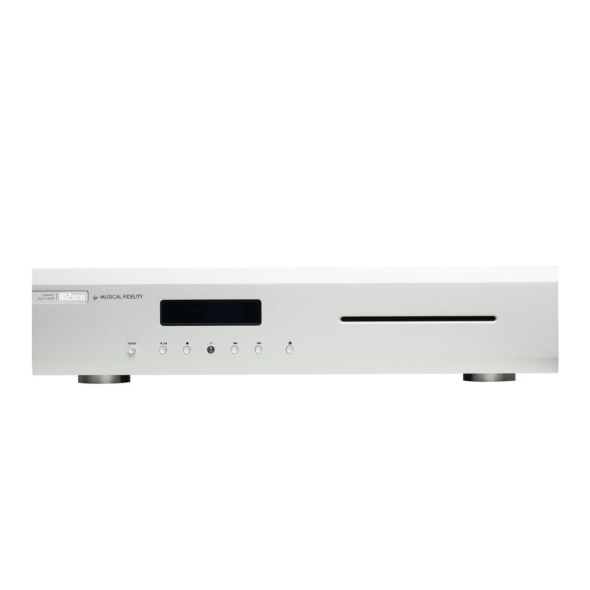 Musical Fidelity CD Player M2s CD in white front Musical Fidelity CD Player M2s CD in white front