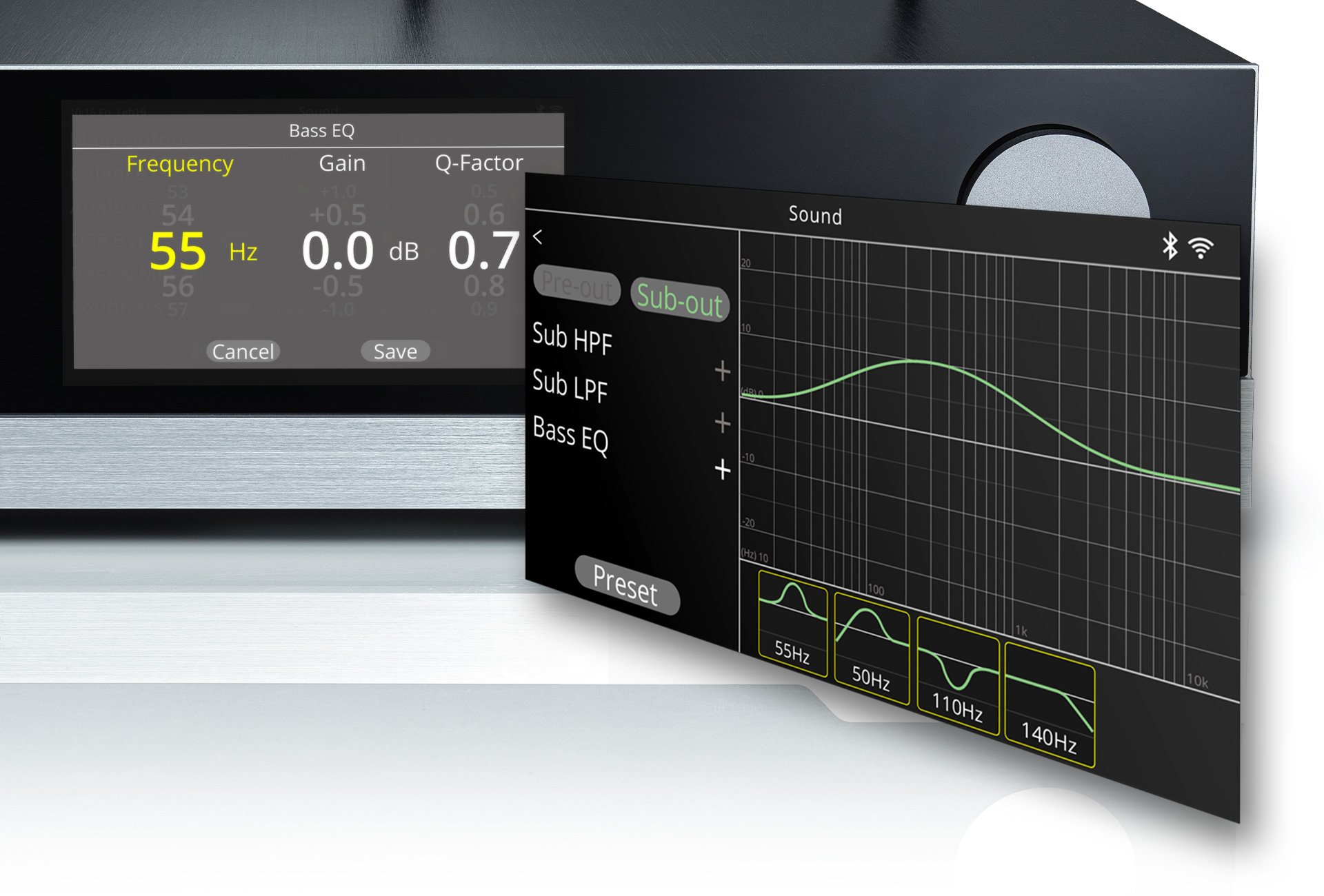 nuControl X-2 Bassanzeige