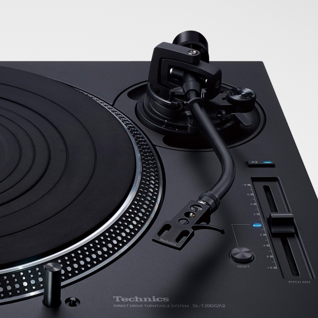 Technics Schallplattenspieler SL-1210GR2EK in Schwarz - Detail Technics Schallplattenspieler SL-1210GR2EK in Schwarz - Detail