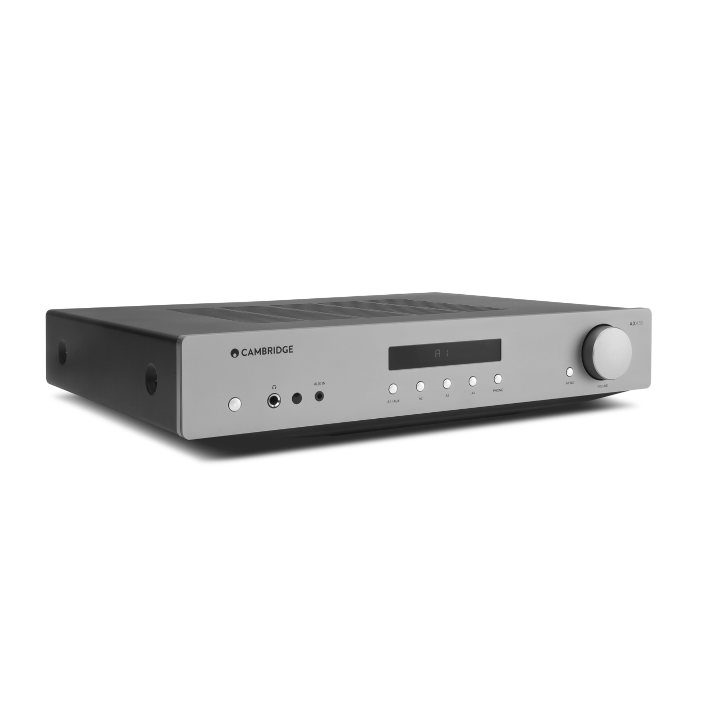 Cambridge integrated amplifier AXA35 gray front turned Cambridge integrated amplifier AXA35 gray front turned