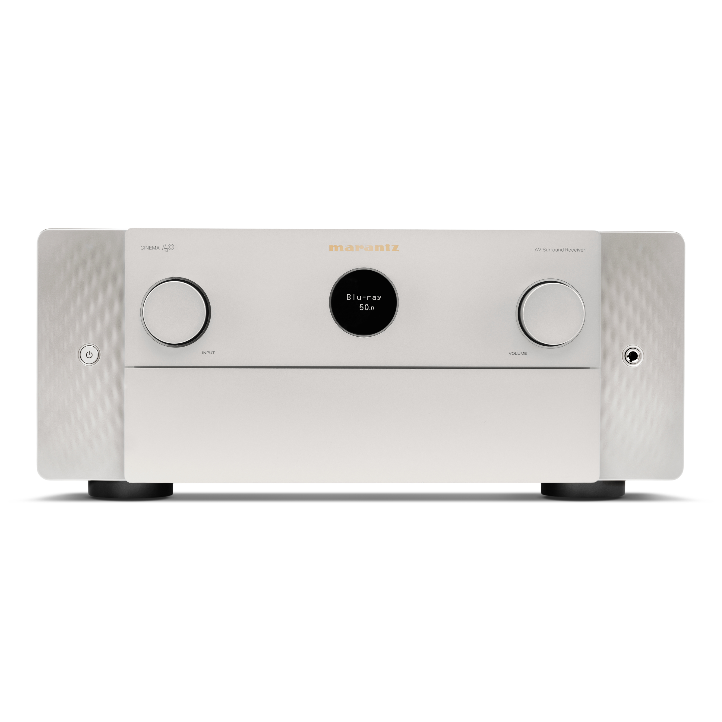 Marantz Cinema 40 in Silbergold Vorderseite Marantz Cinema 40 in Silbergold Vorderseite