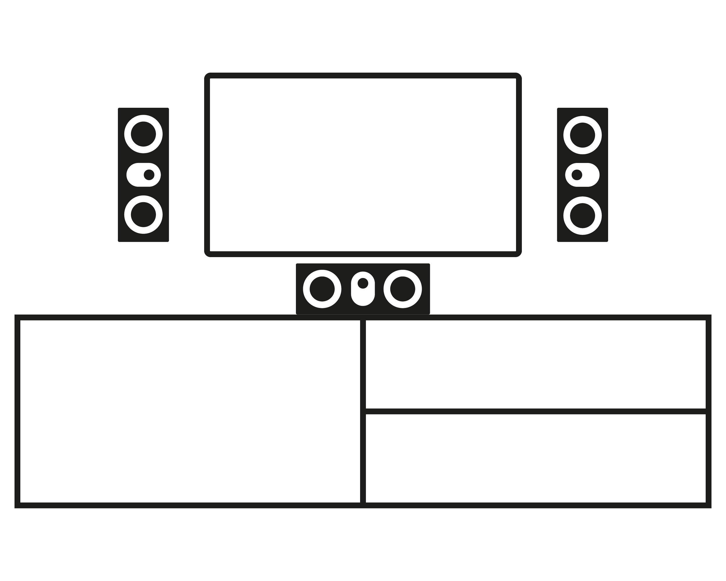 nuLine WS-14 Anwendungsbeispiel Heimkino nuLine WS-14 Anwendungsbeispiel Heimkino