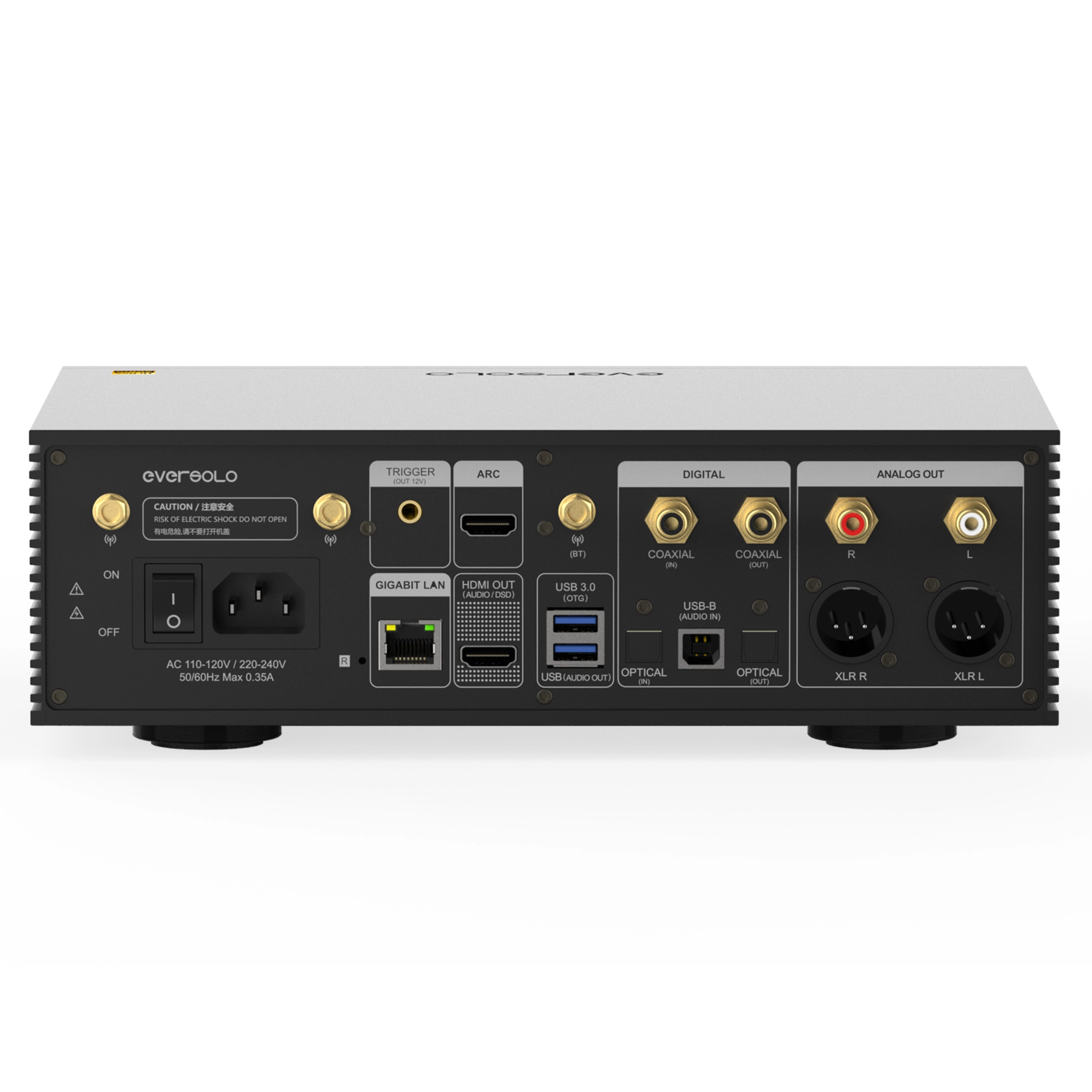 Eversolo DMP A6 Gen 2 Eversolo DMP A6 Gen 2 Rückseite