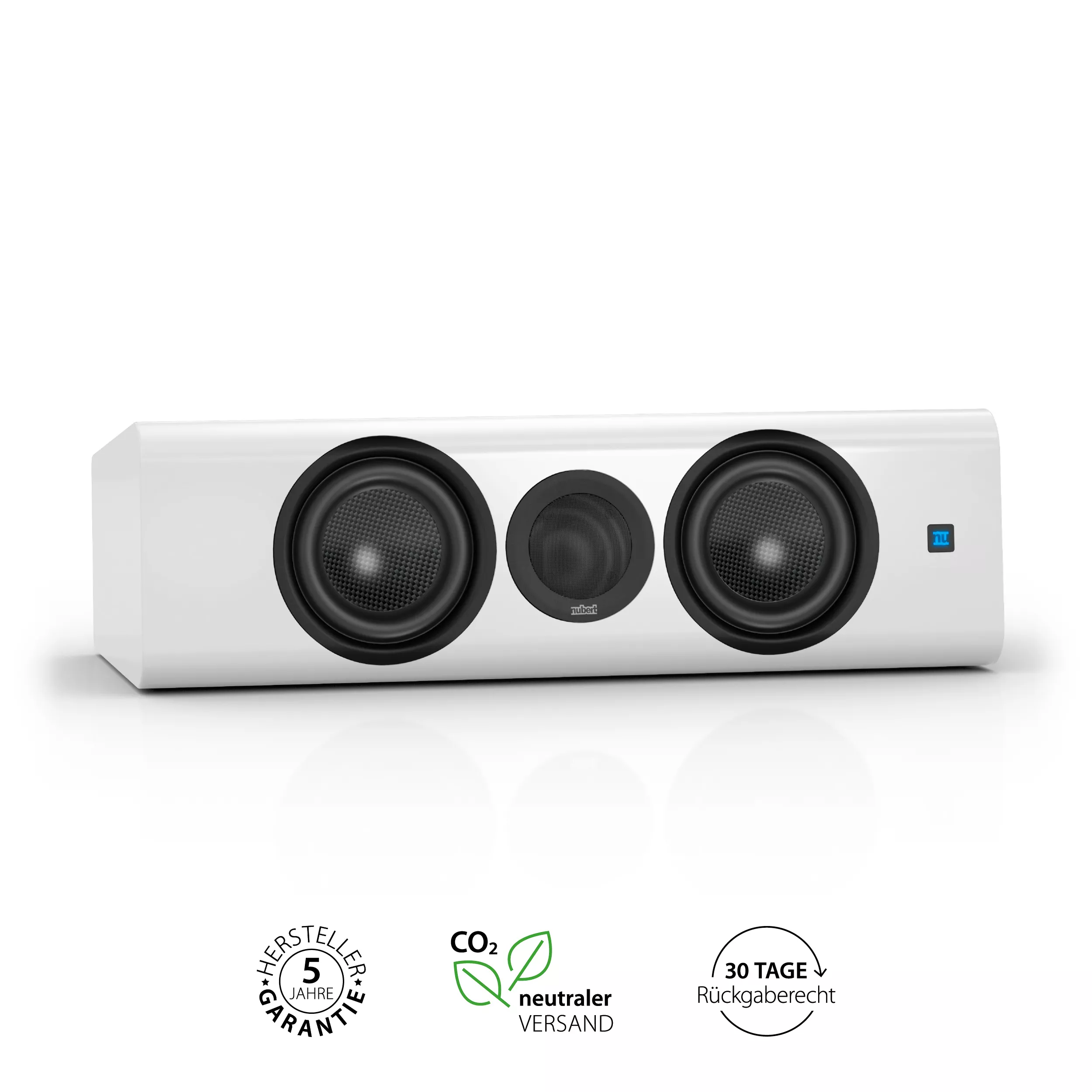 nuZeo 6c Front Weiß