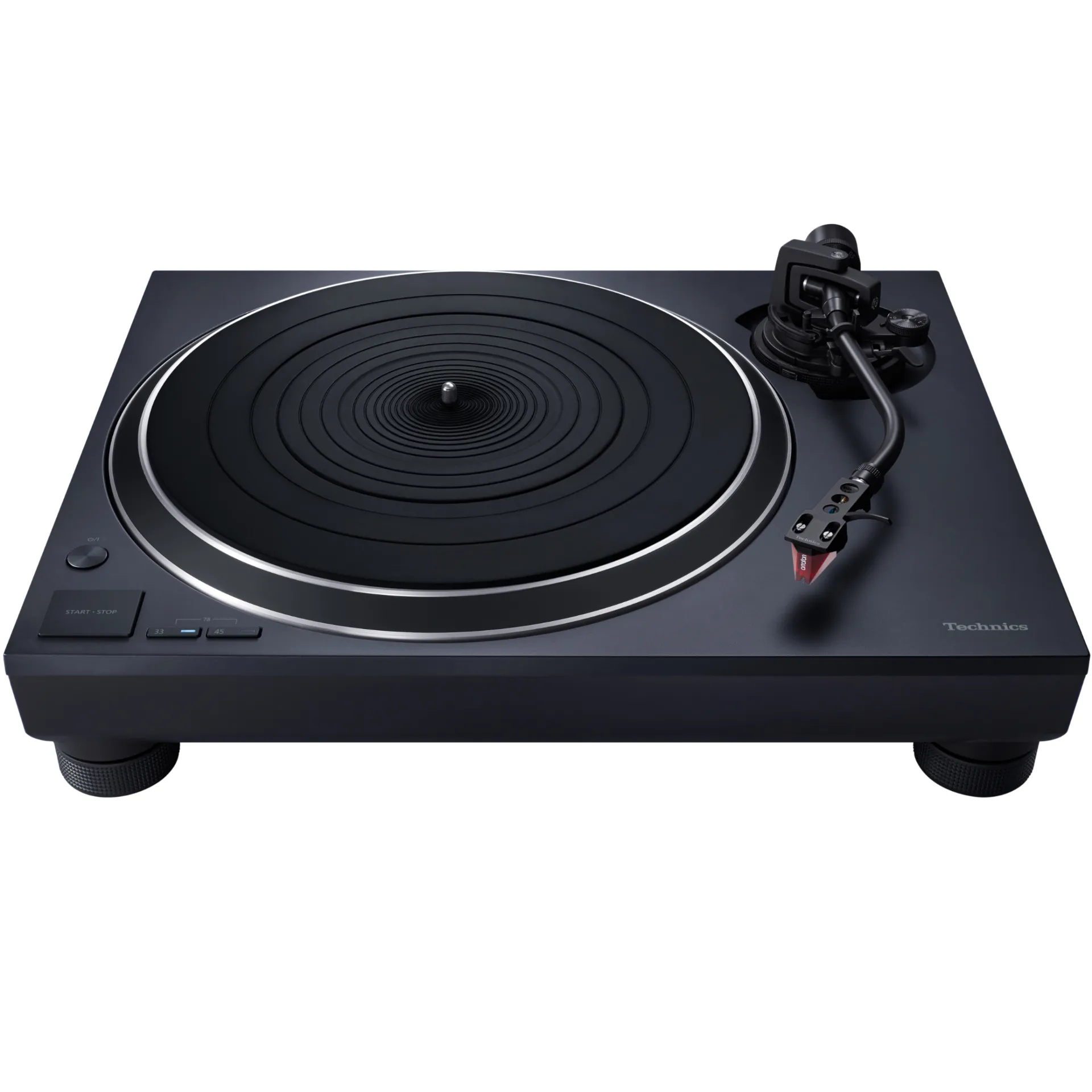 Technics SL- 1500CEG turntable in black front