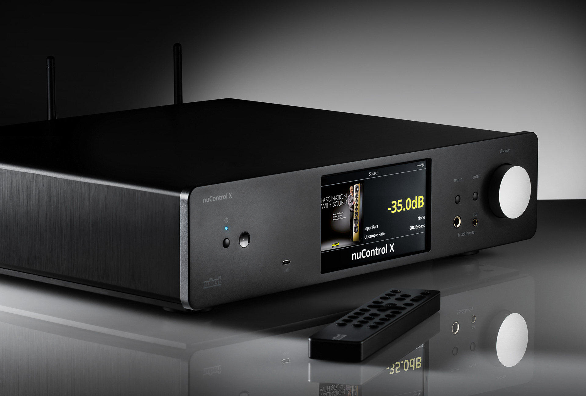 nuControl X High End Vorstufe nuControl X High End Vorstufe in Schwarz