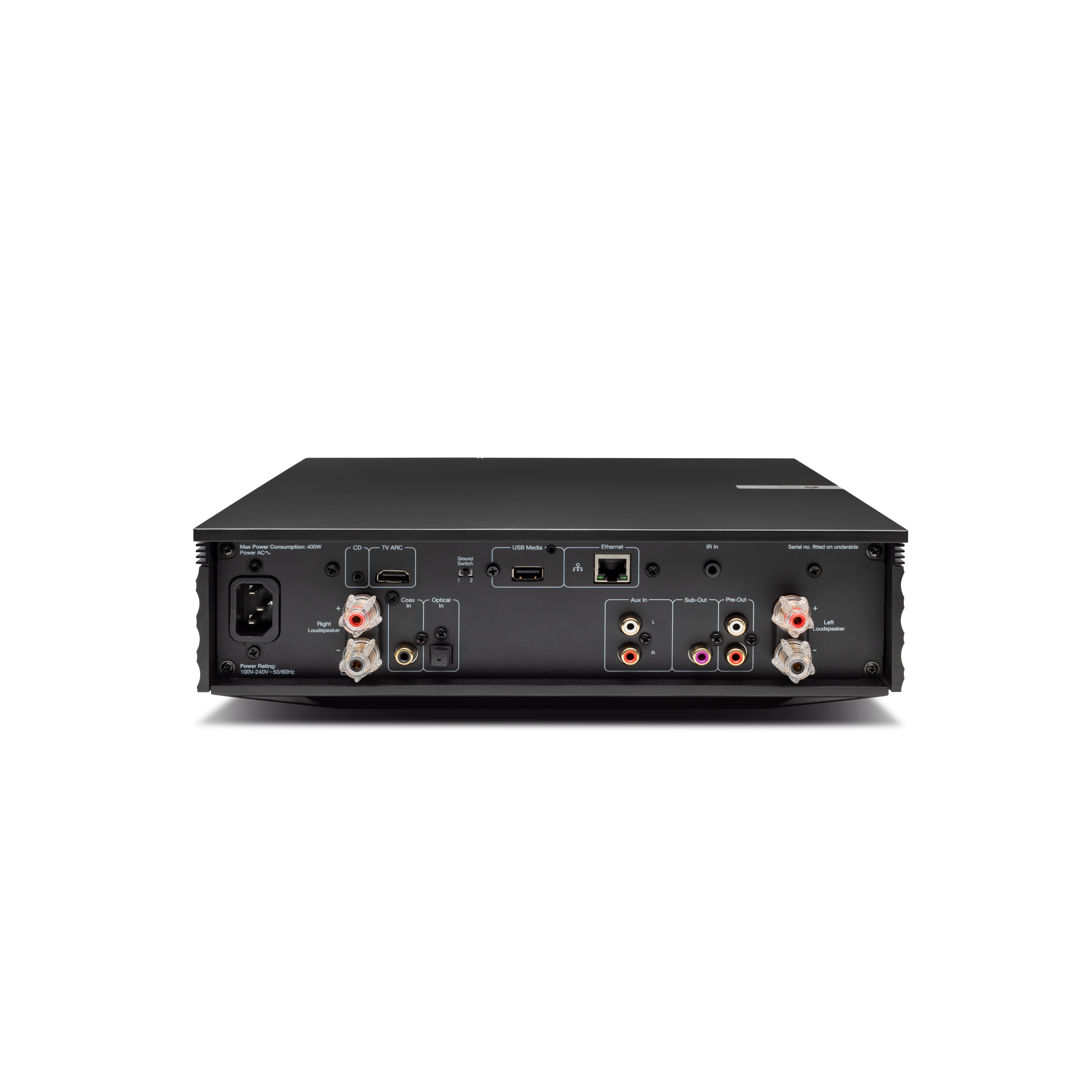 Cambridge Audio Evo 75 rear Cambridge Audio Evo 75 rear
