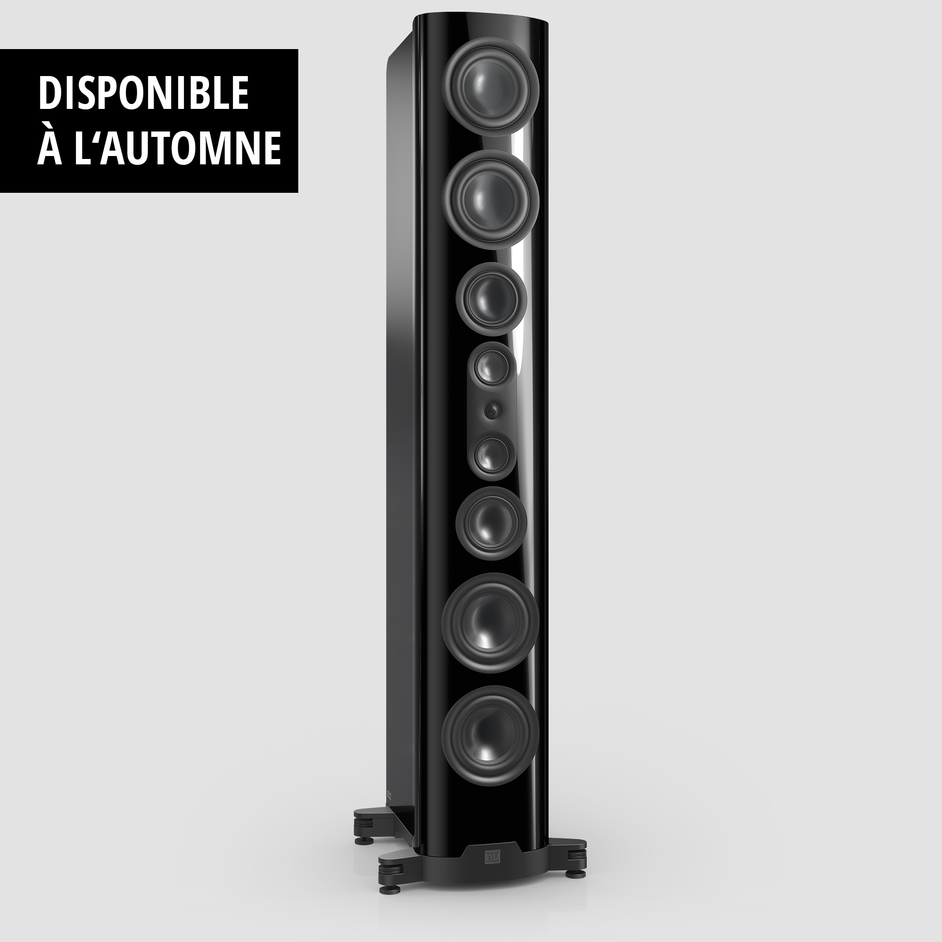 nuVero nova 18 - grande enceinte de sol nuVero nova 18 - grande enceinte de sol en noir