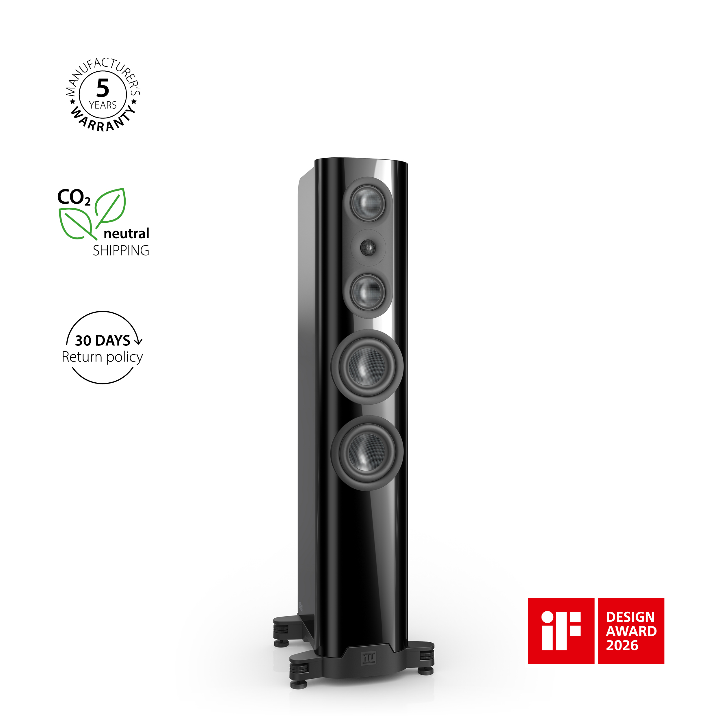 nuVero nova 12 schwarz IF Award