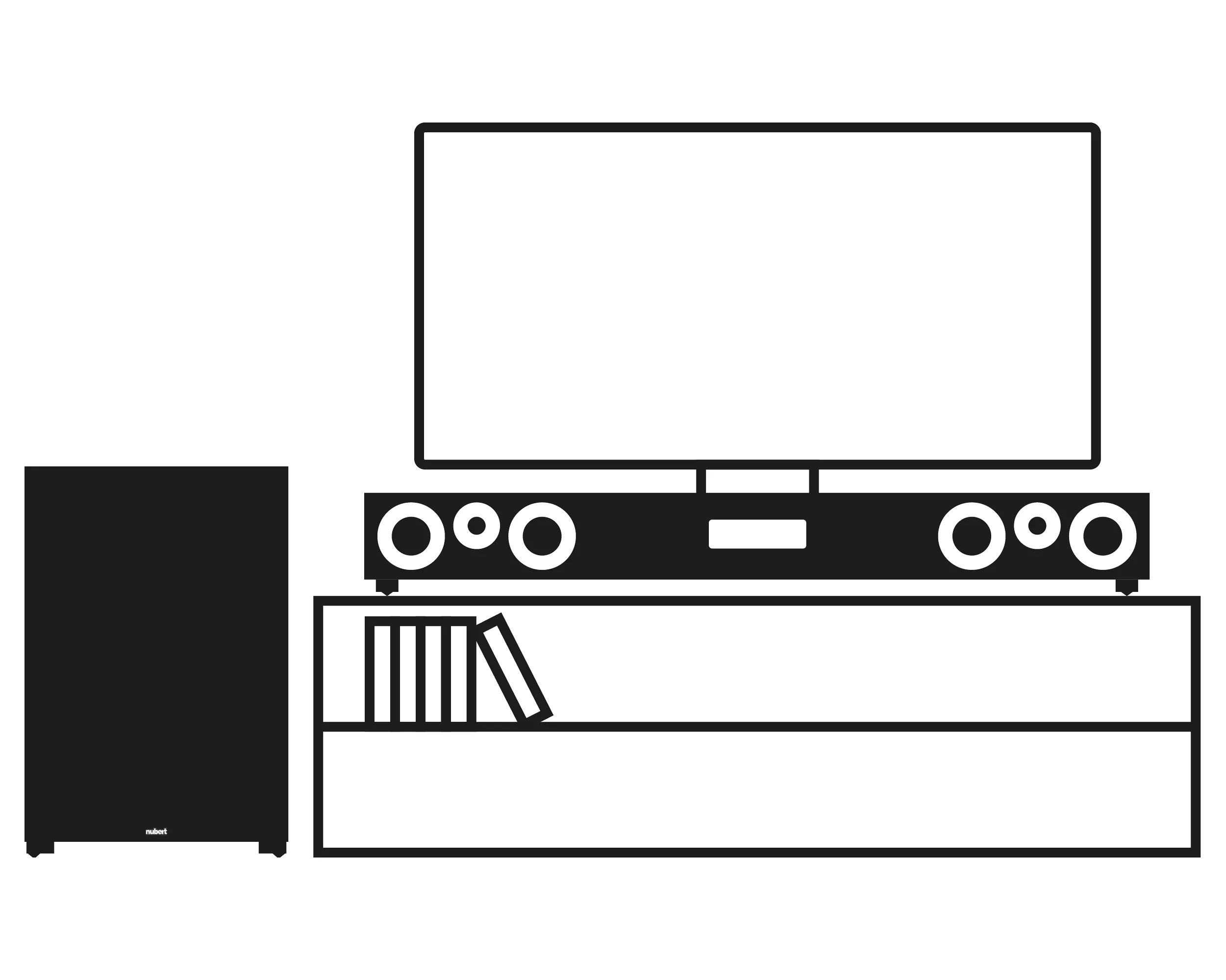 nuPro XS-8500 avec subwoofer nuPro XS-8500 avec subwoofer