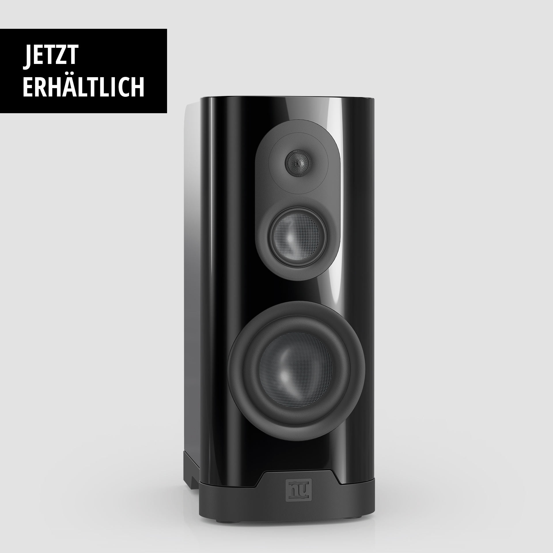 nuVero nova 9 - Kompaktlautsprecher in schwarz
