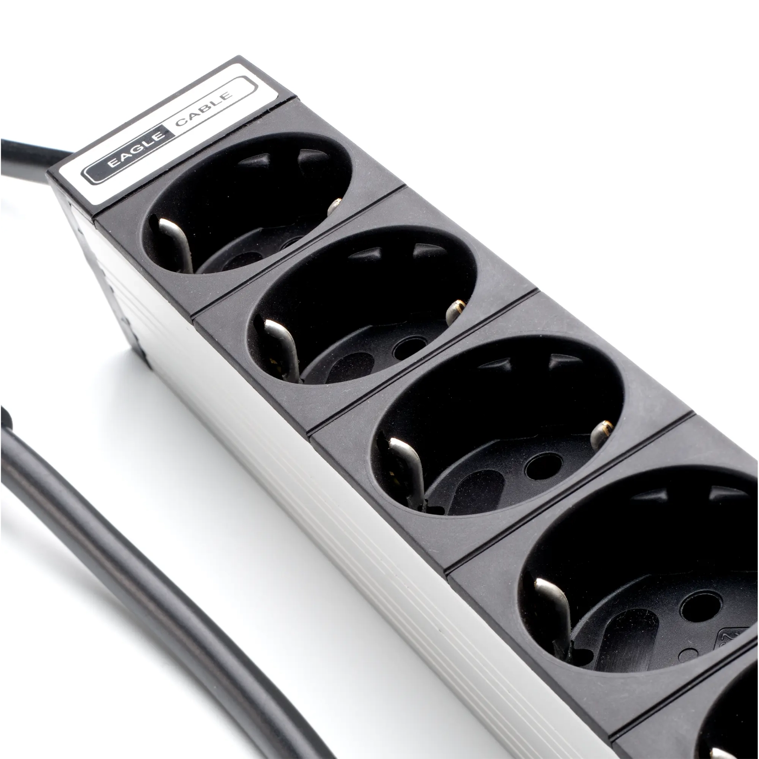 Eagle Cable power strip aluminum top