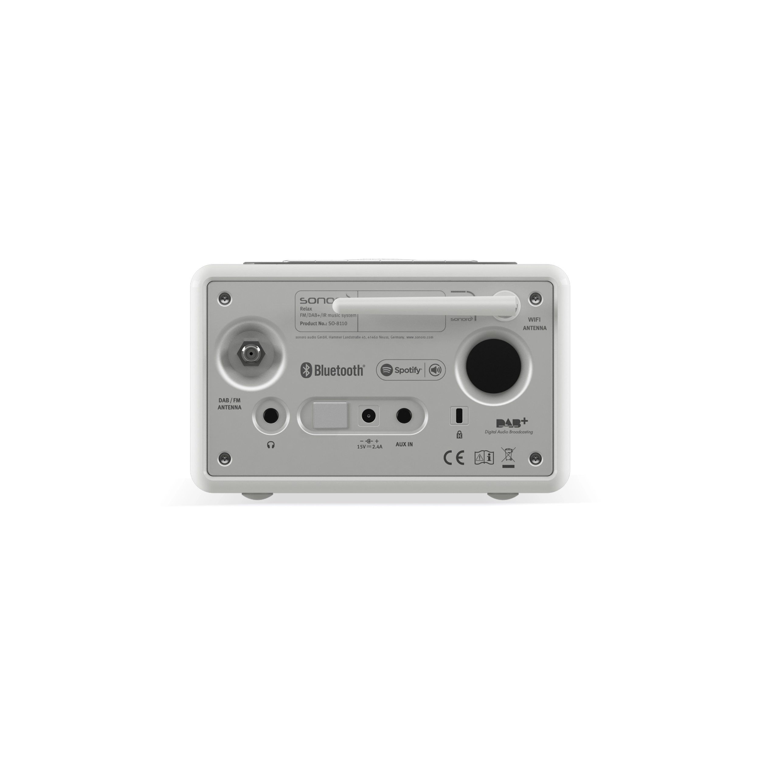 Sonoro Relax White Hintne