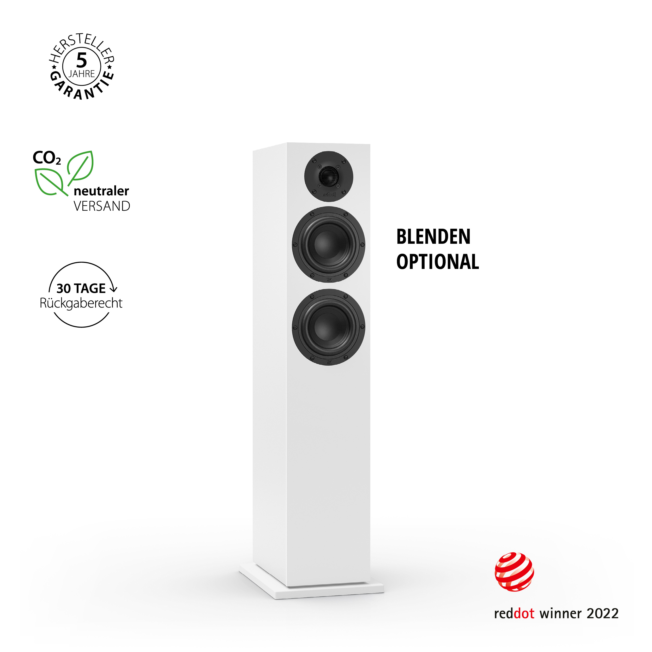 nuBoxx B 60 nuBoxx B 60 floorstanding loudspeaker in White