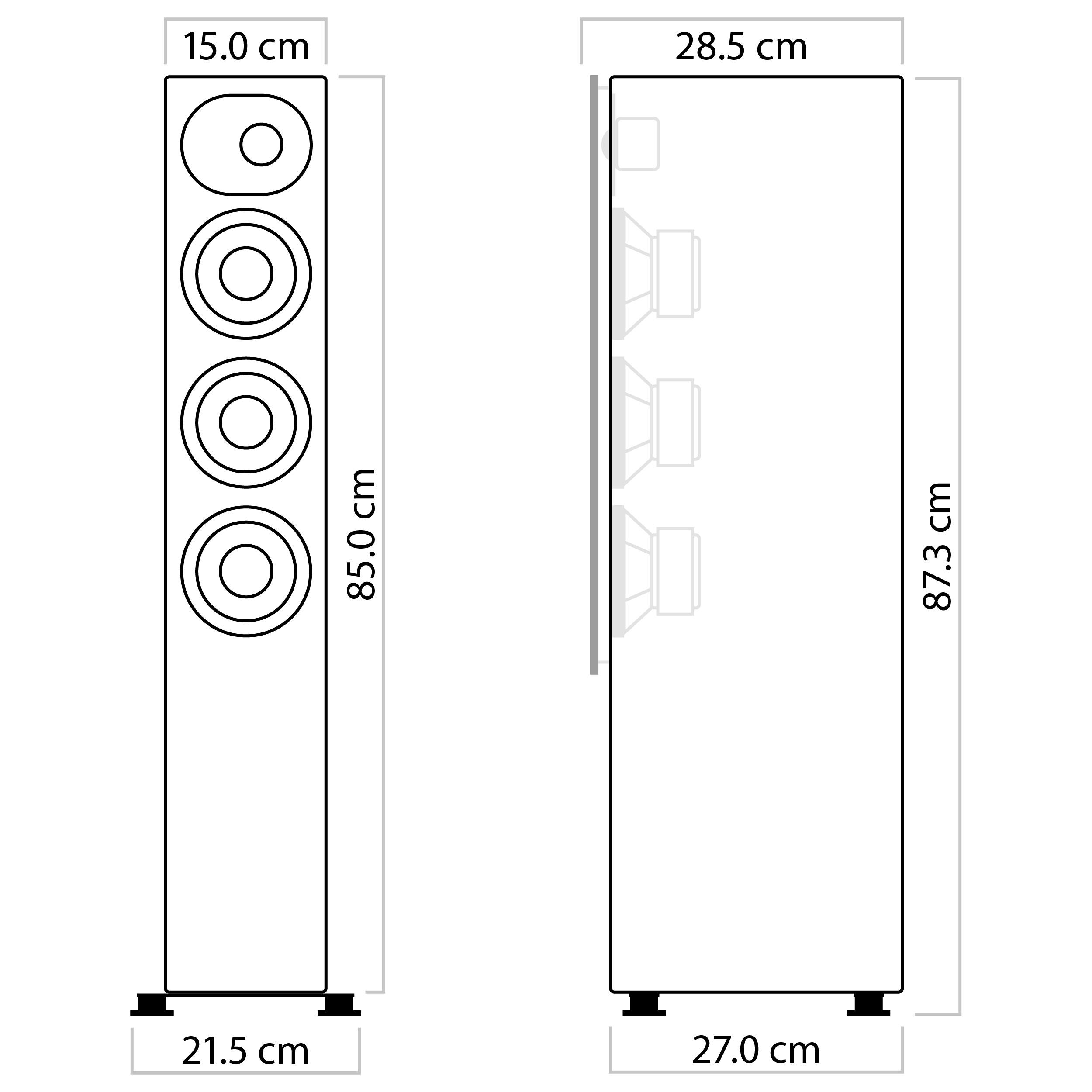 nuLine 244 Abmessungen  nuLine 244 Abmessungen