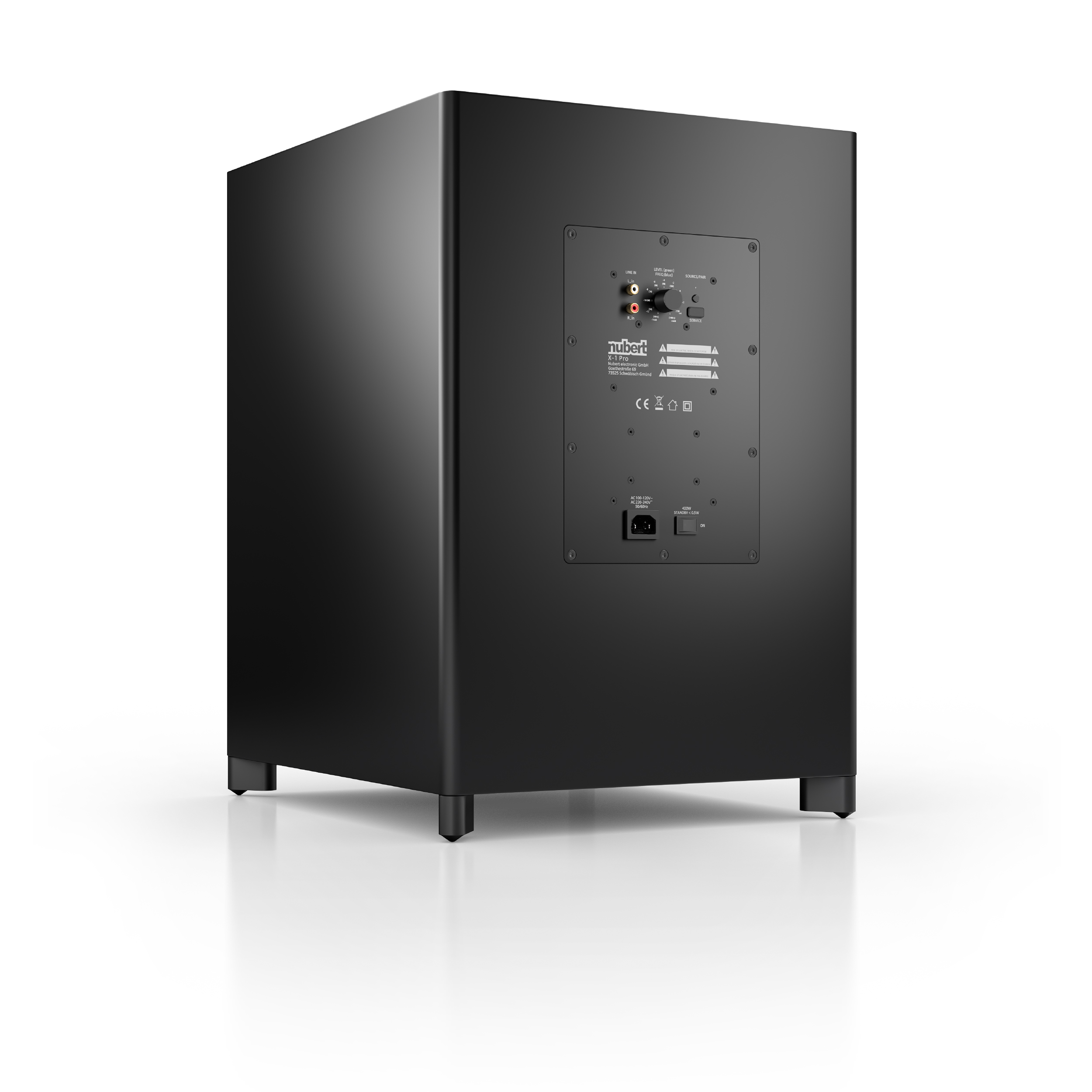 nuSub XW-1200 Rückseite nuSub XW-1200 Rückseite
