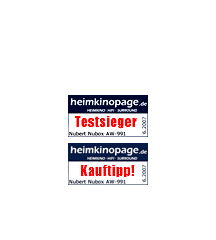 Heimkinopage Testsiger und Kauftipp Icon Heimkinopage Testsiger und Kauftipp Icon