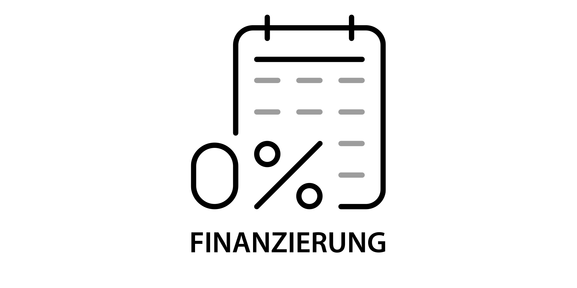 Icon 0 Prozent Finanzierung 