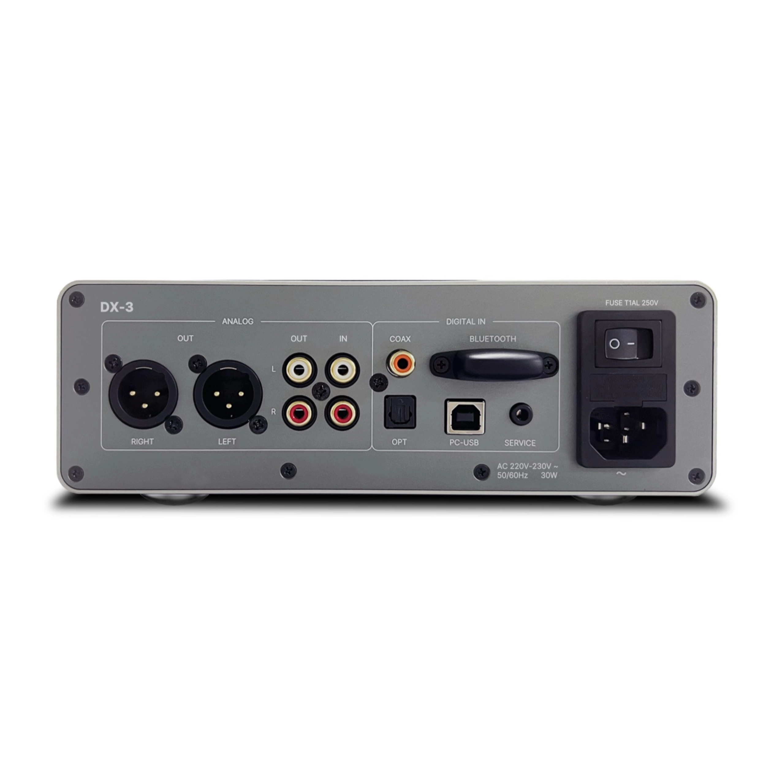 Rotel DX-3 Rotel DX-3 Silver rear