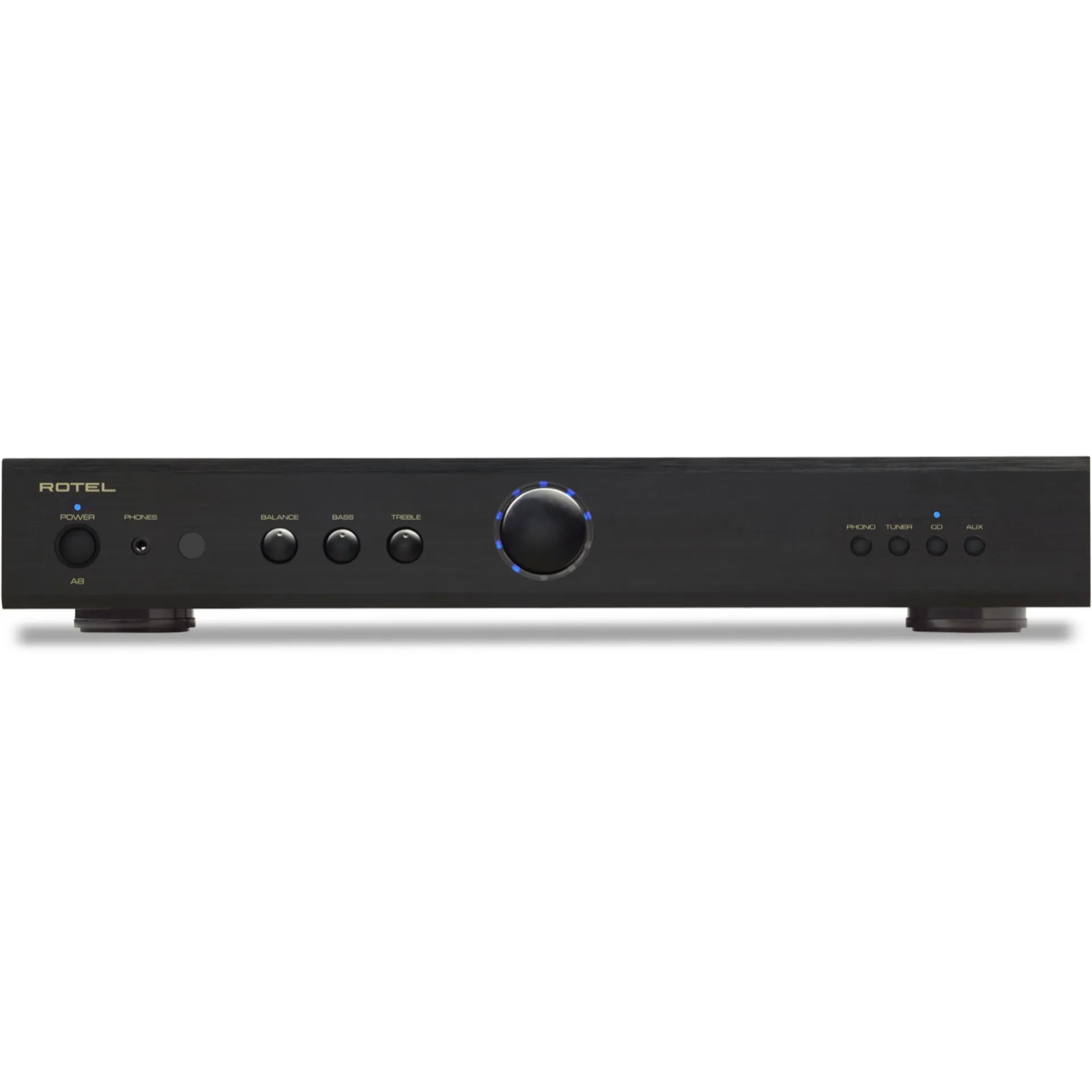 Rotel A8 in black front