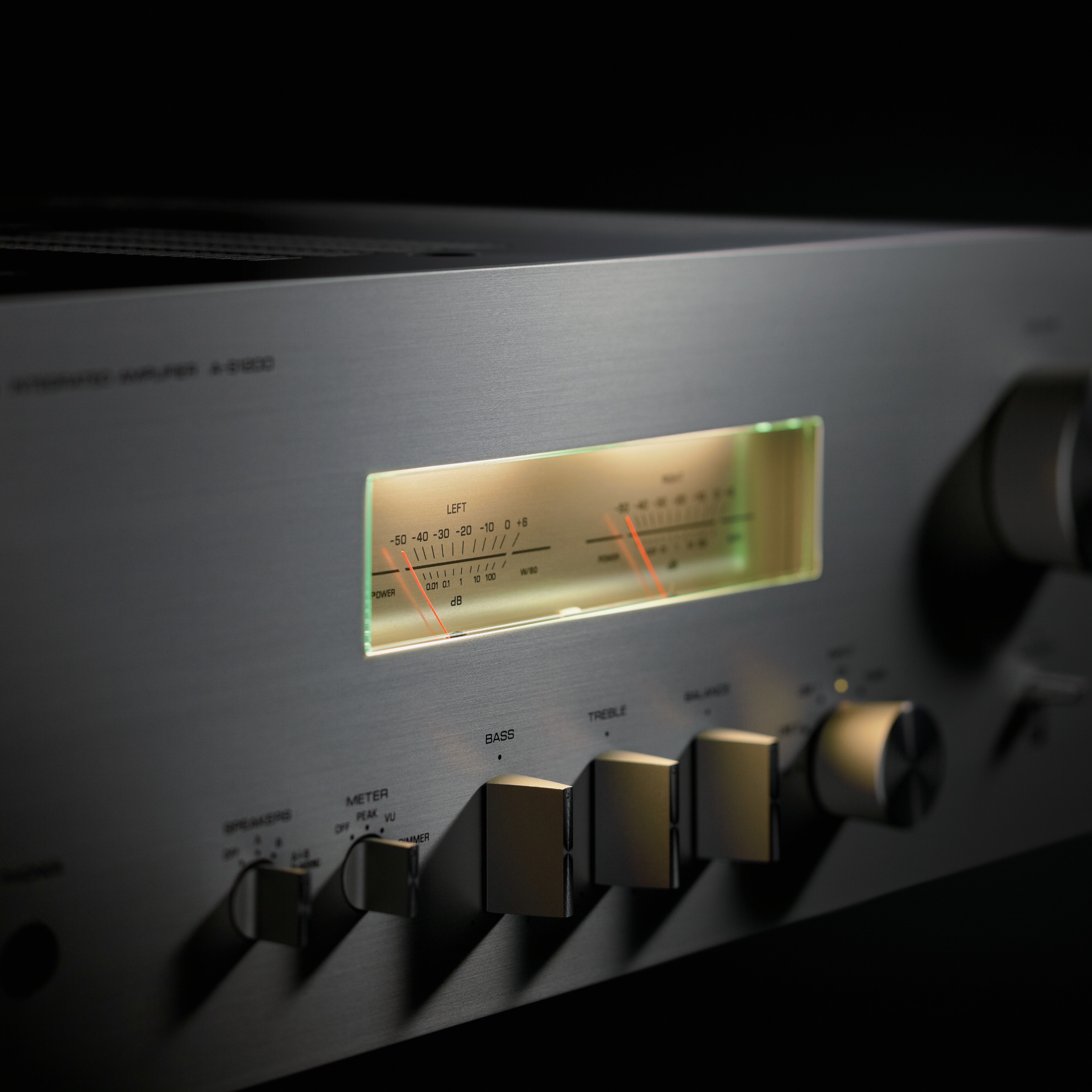 Yamaha Stereo Amplifier A-S1200 Detail Front  Yamaha Stereo Amplifier A-S1200 Detail Front