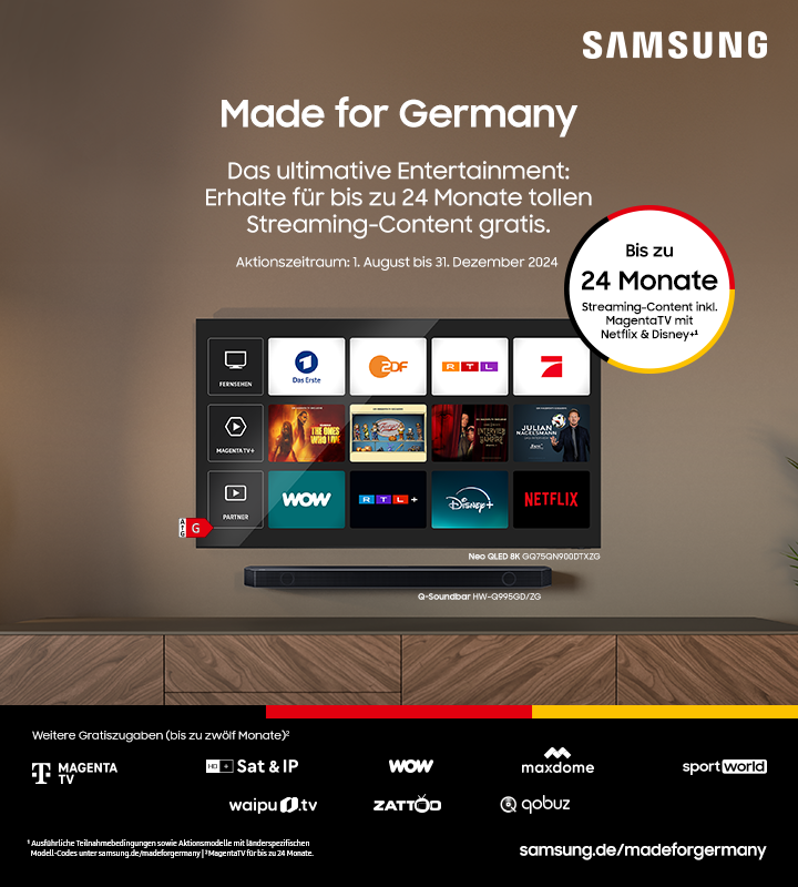 Samsung Made for Germany Samsung Made for Germany