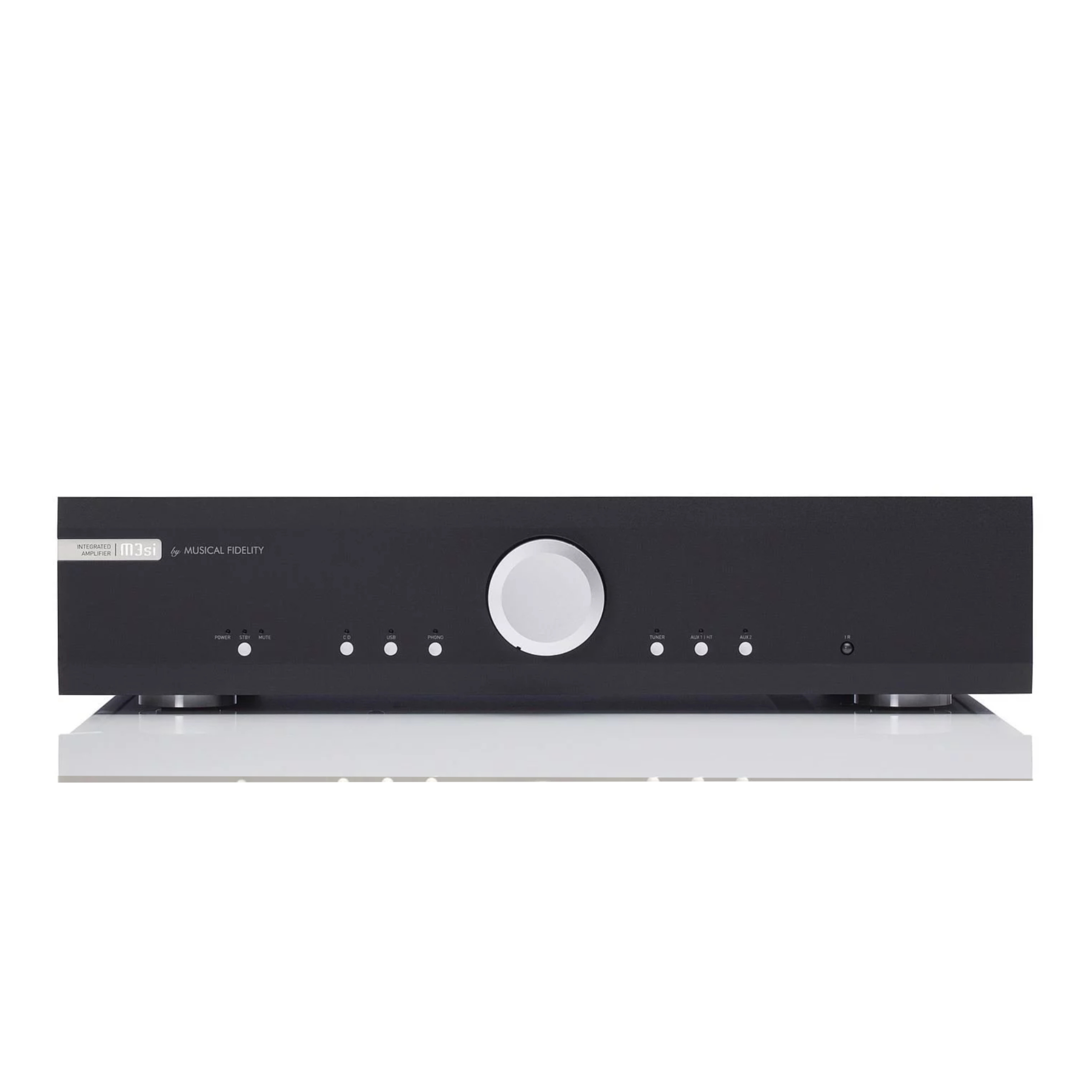 Musical Fidelity Stereo Verstärker M3si in Schwarz Vorderseite Musical Fidelity Stereo Verstärker M3si in Schwarz Vorderseite