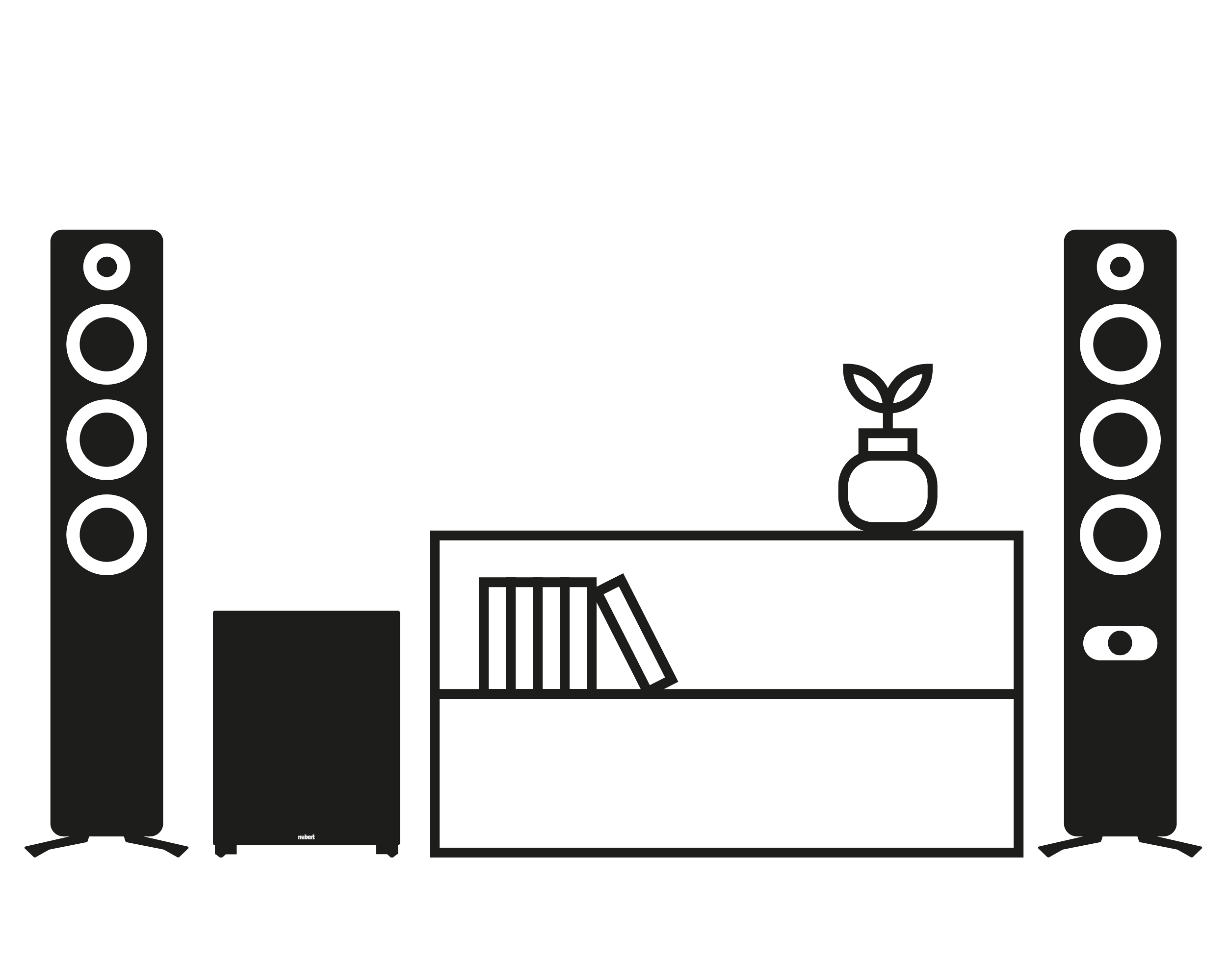 nuPro SP-500 mit Subwoofer nuPro SP-500 mit Subwoofer