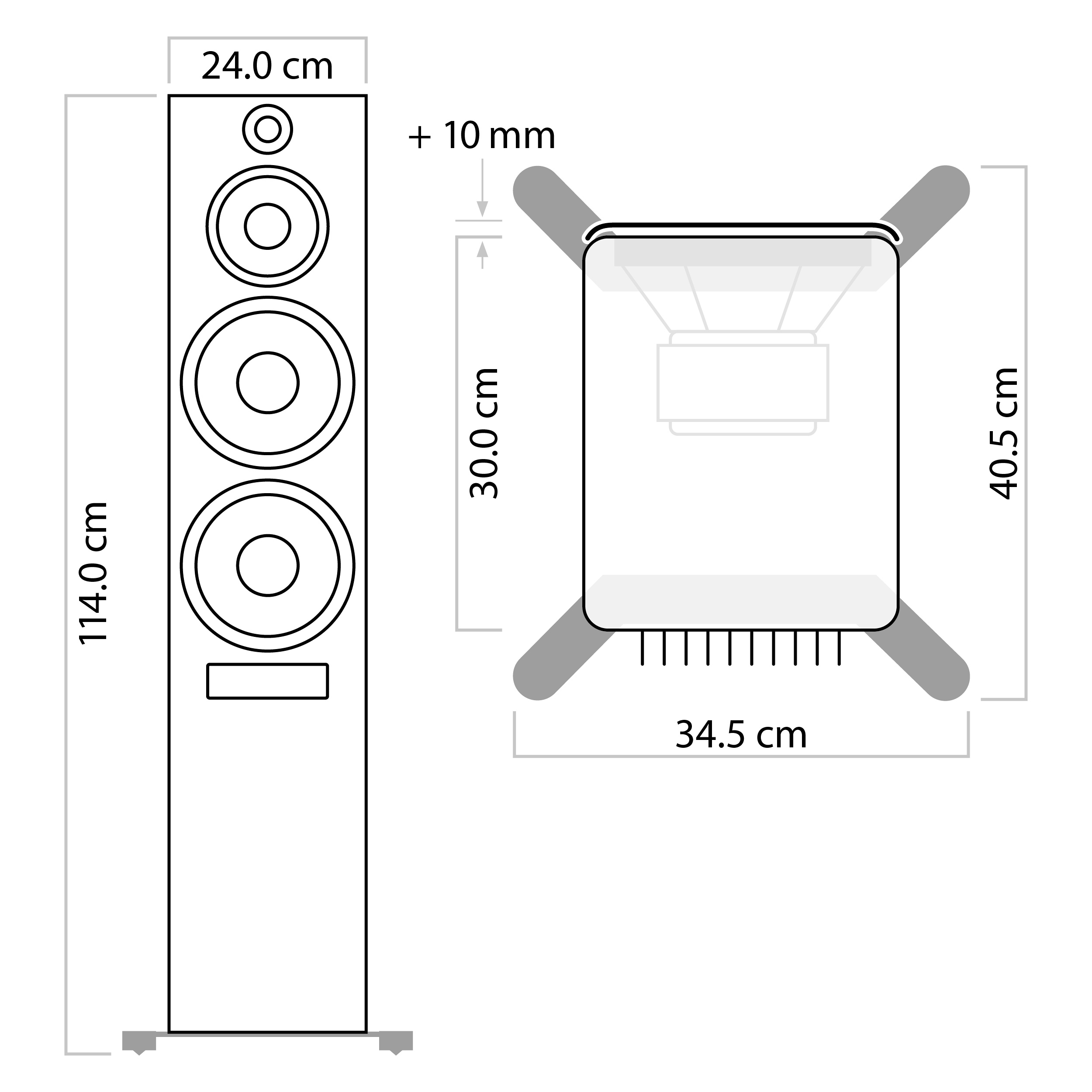 nuPro XS-8000 RC dimensions nuPro XS-8000 RC dimensions