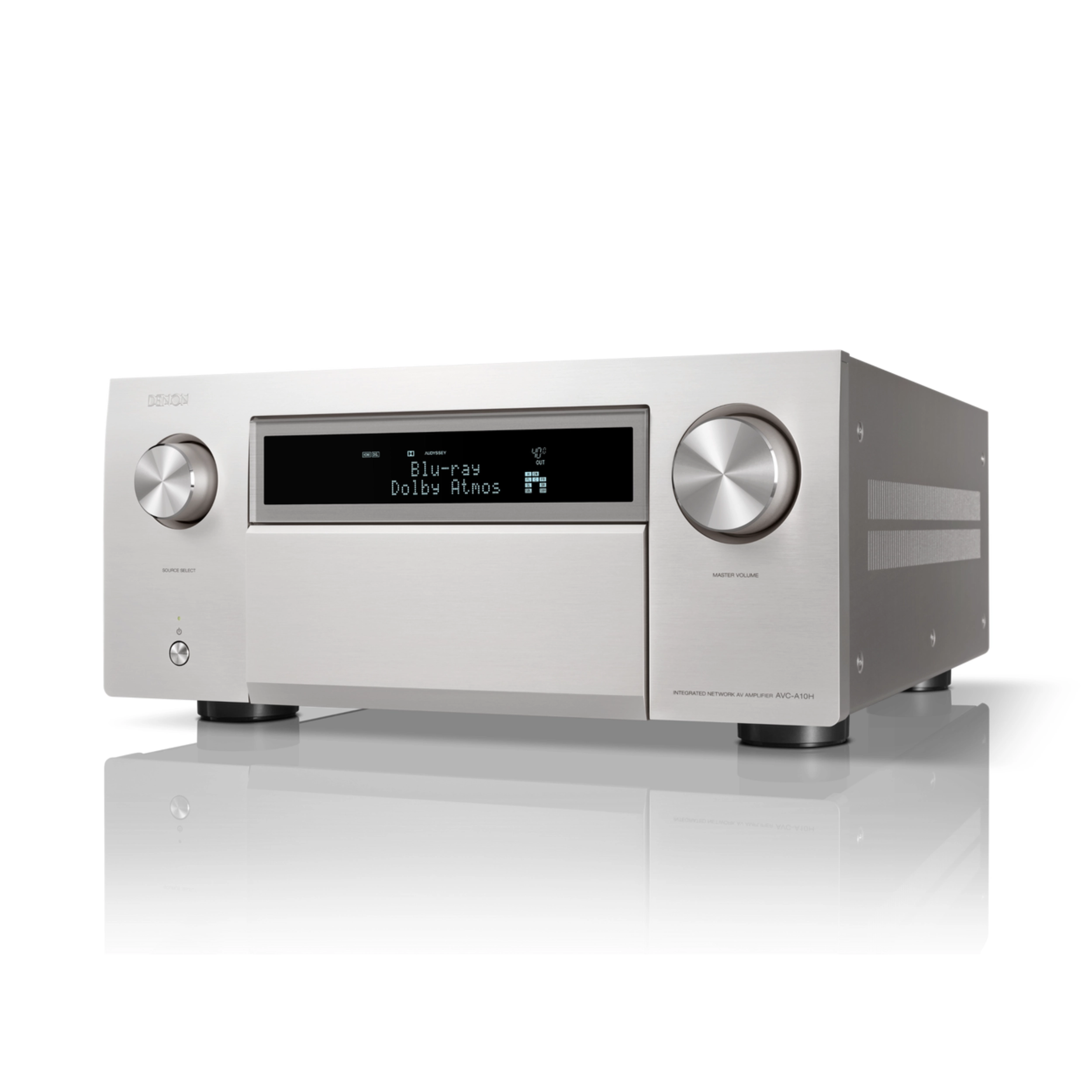 Denon AVC A10H Seitloch Silber