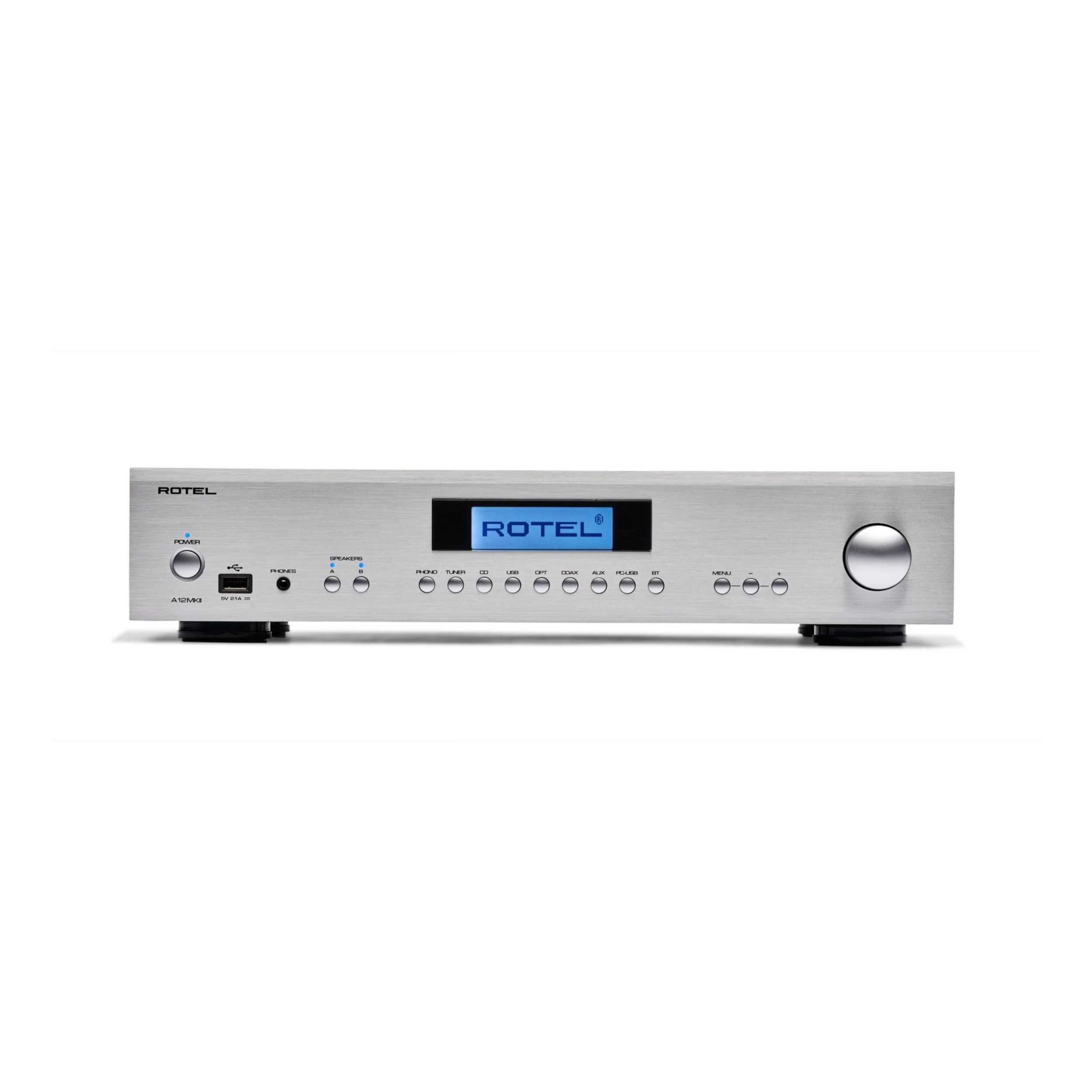 Rotel A12 MK2 Front rSilver