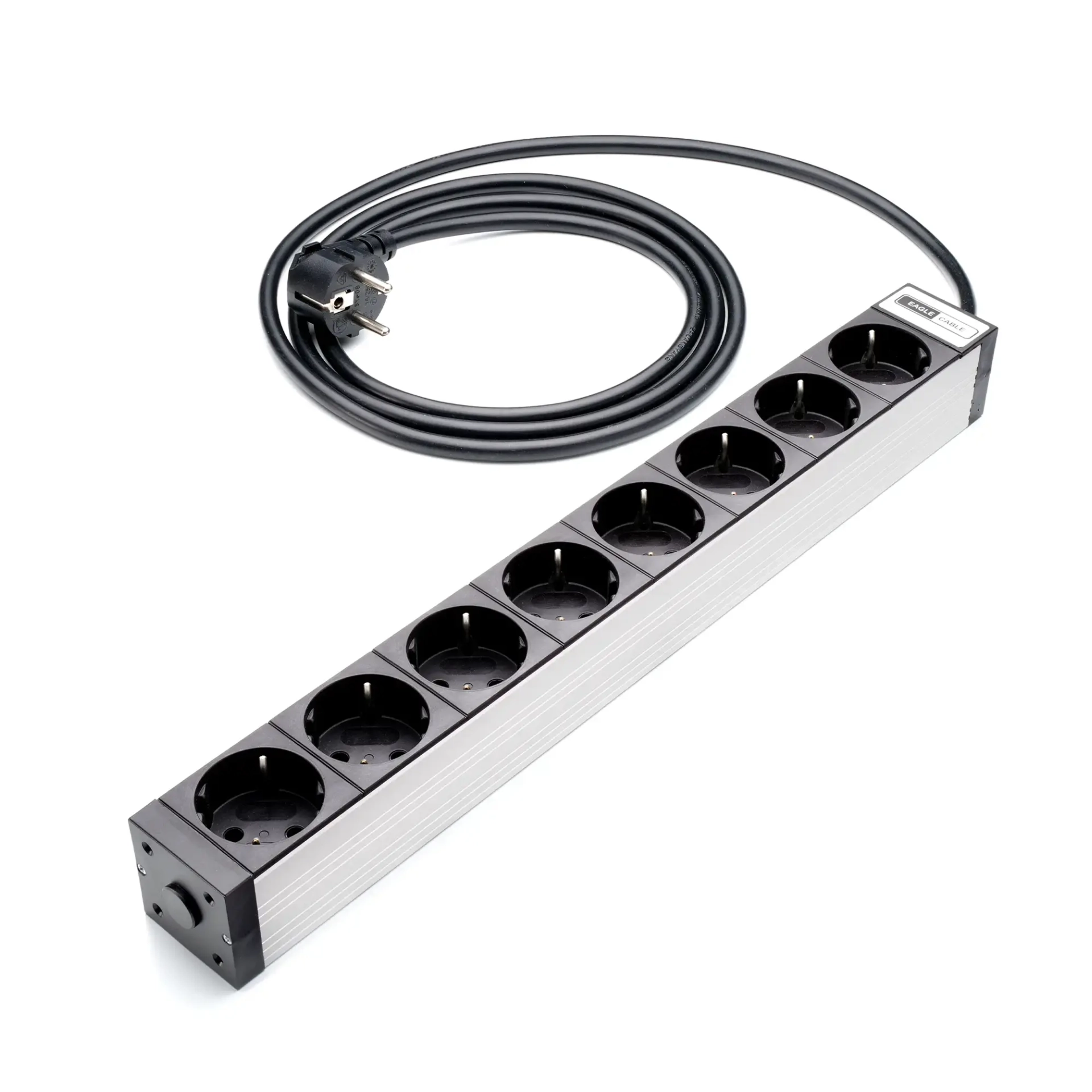 Eagle Cable power strip aluminum cover