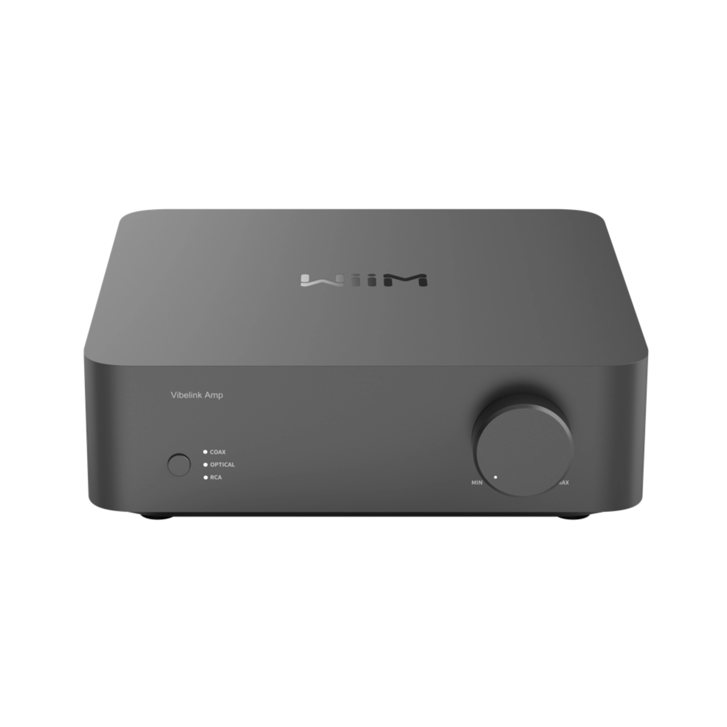 WiiM Vibelink Amp WiiM Vibelink Amp Front Silver