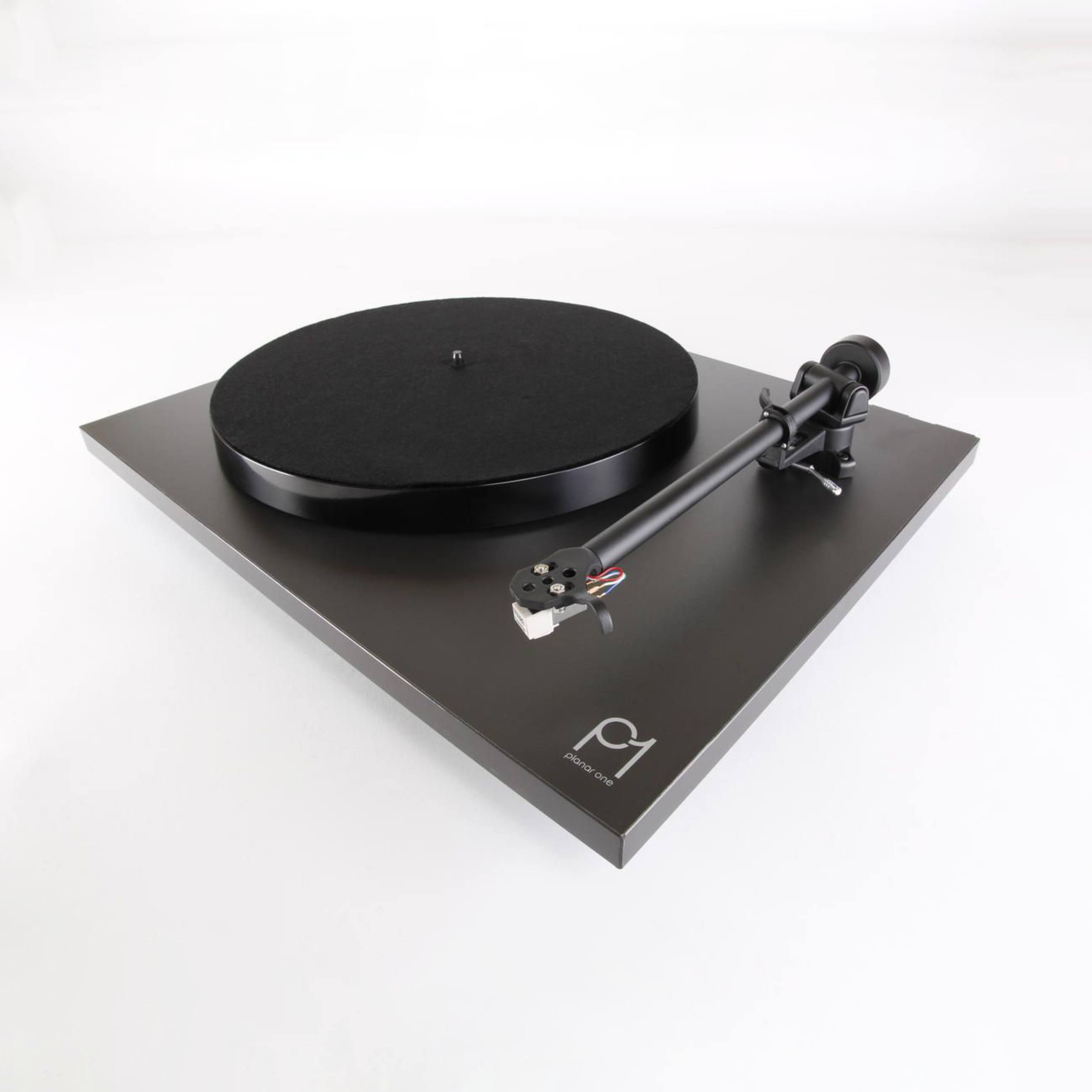 Rega Plattenspieler Planar 1 in Schwarz Ecke Rega Plattenspieler Planar 1 in Schwarz Ecke
