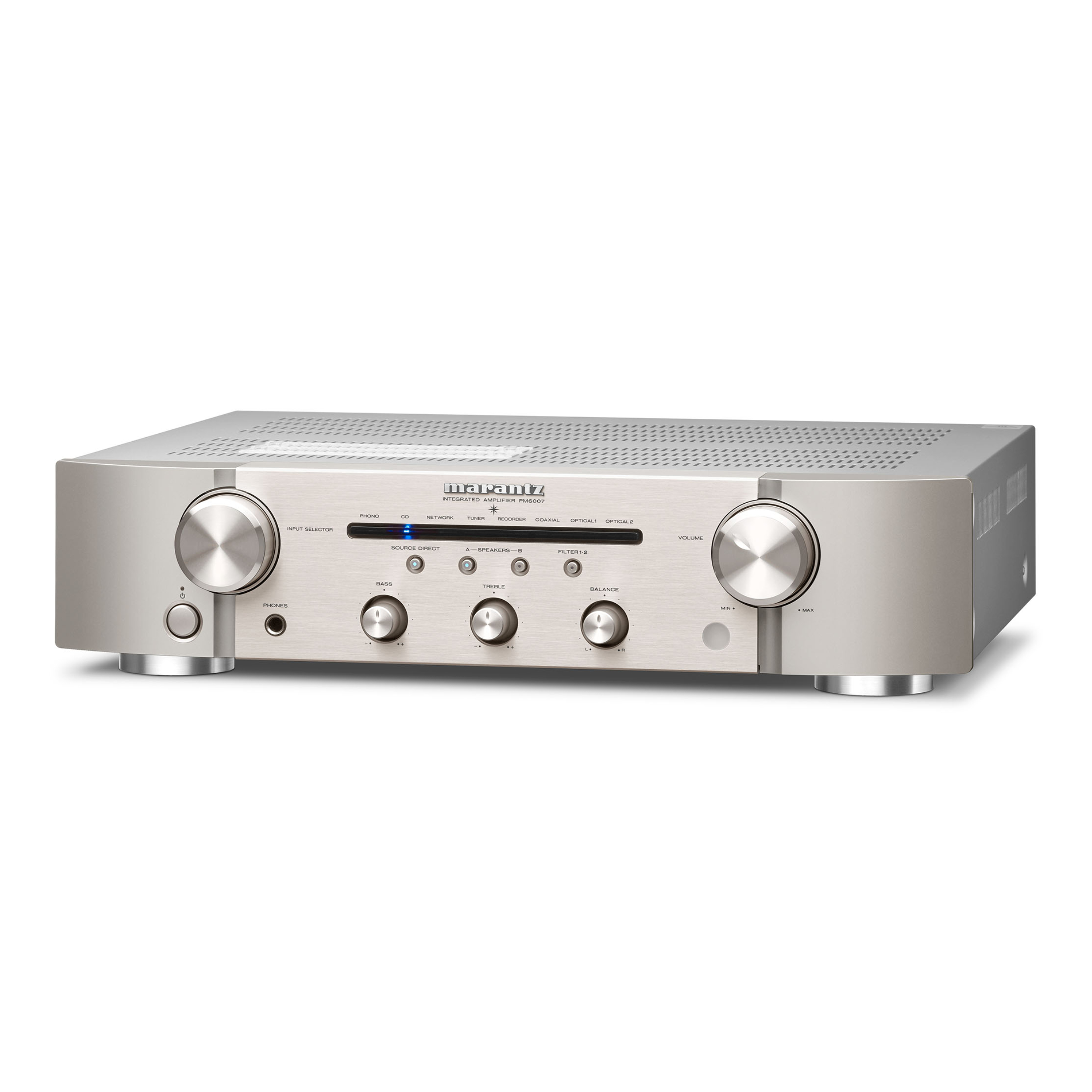 Marantz PM6007 in Silbergold Vorderseite Marantz PM6007 in Silbergold Vorderseite