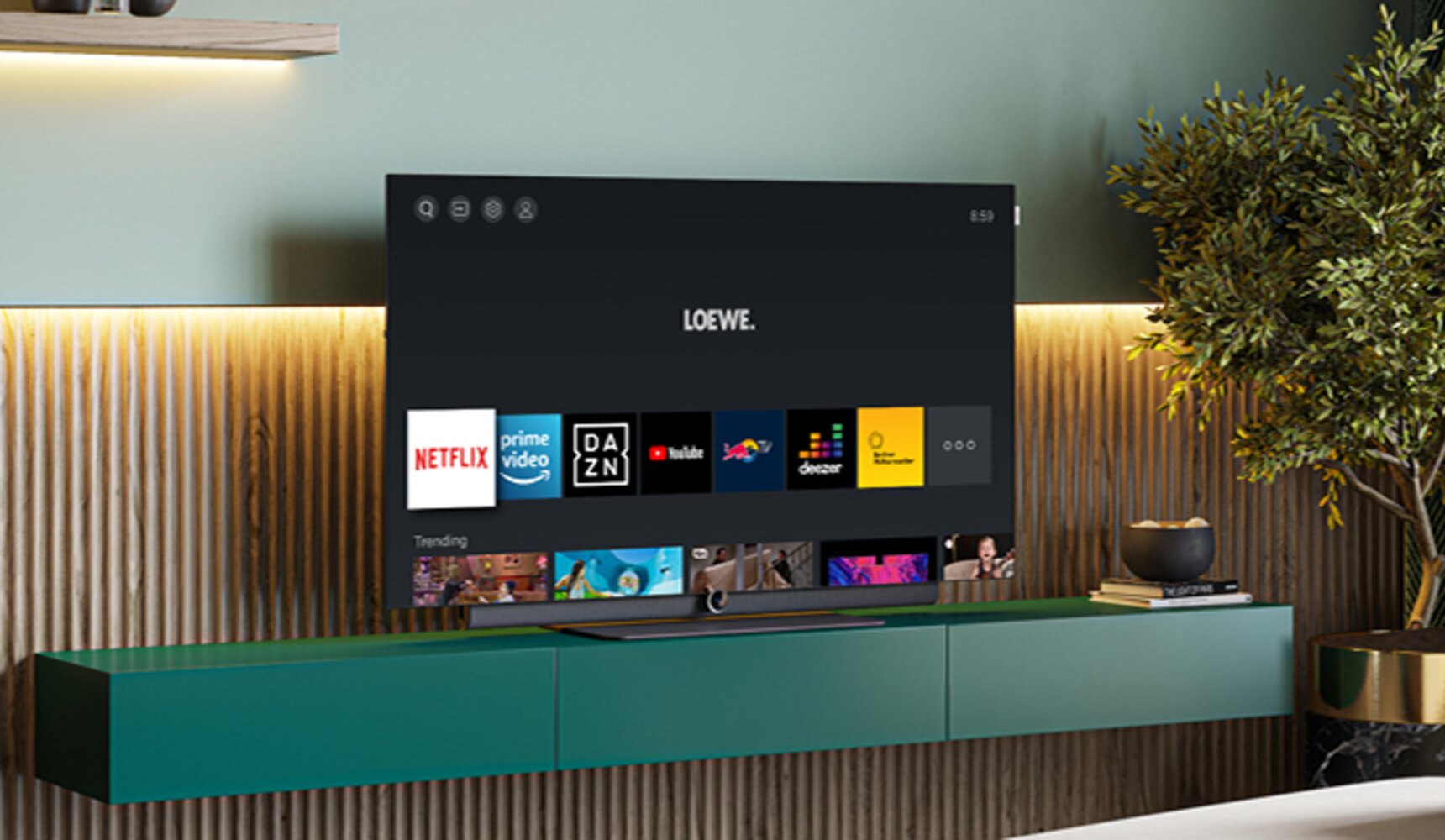 Loewe Bild i 55 Apps Loewe Bild i 55 Apps