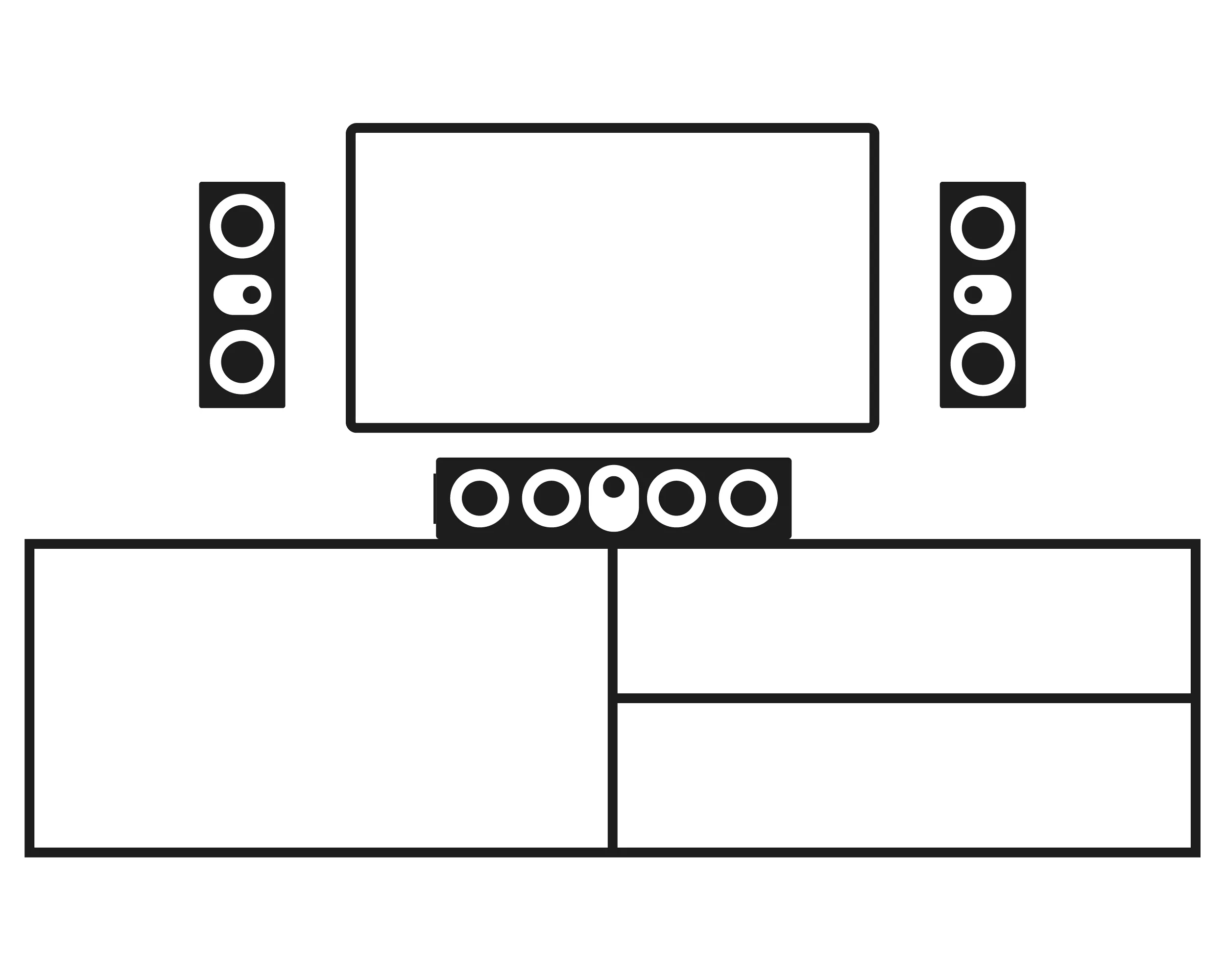 nuLine CS-64 Anwendungsbeispiel nuLine CS-64 Anwendungsbeispiel Set