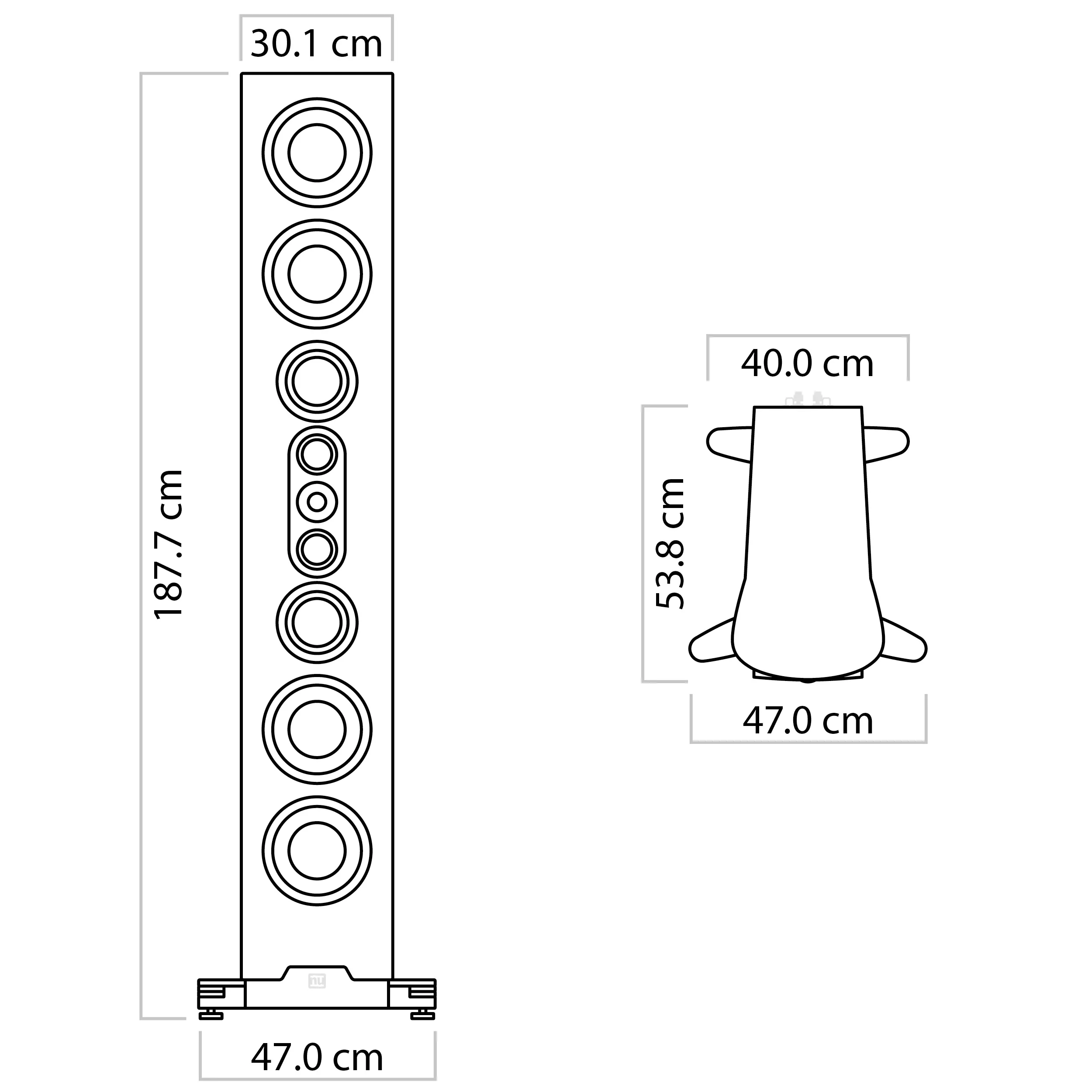 nuVero nova 14 Abmessungen nuVero nova 14 Abmessungen