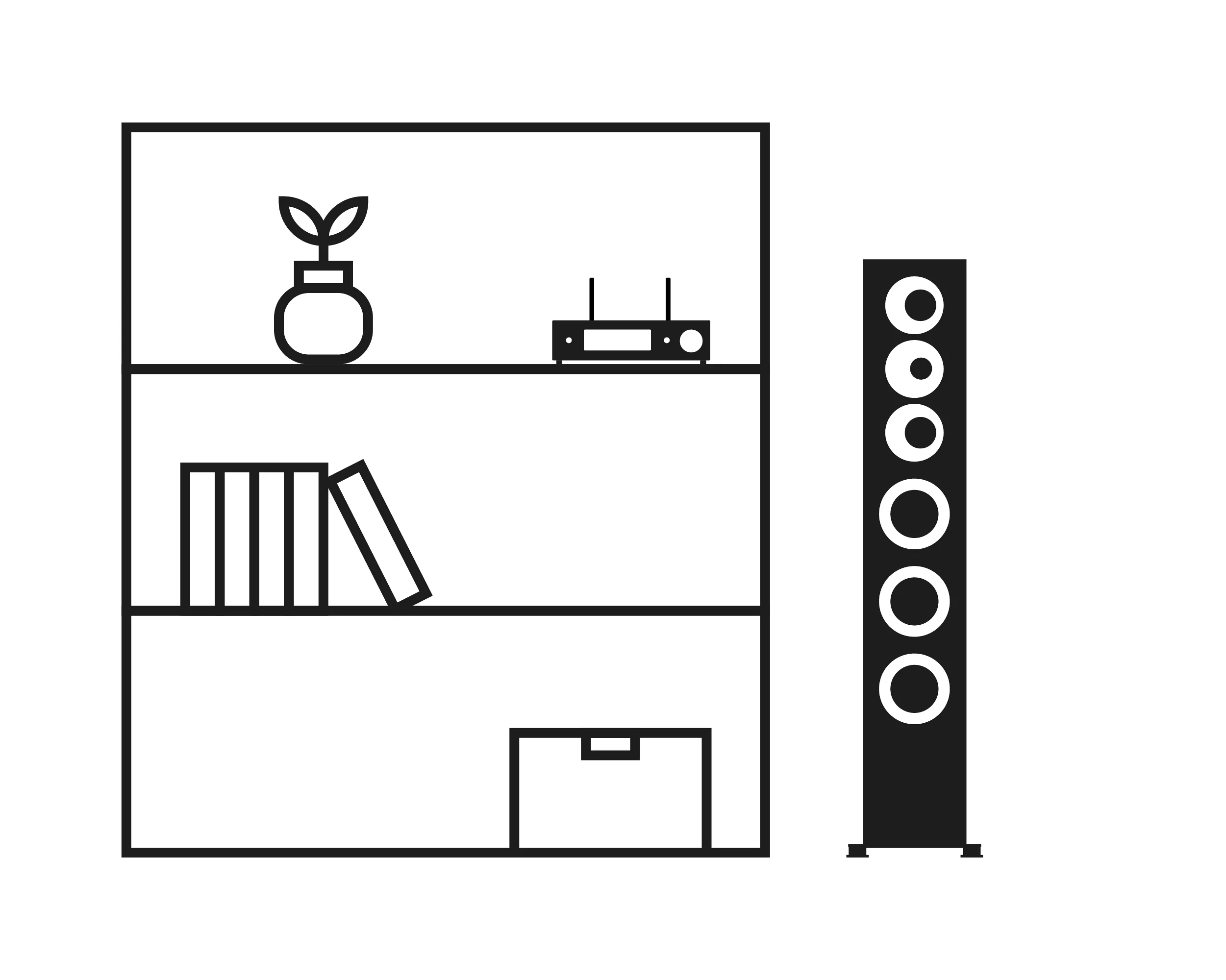 nuVero 110 Anwendungsbeispiel nuVero 110 Anwendungsbeispiel HiFi