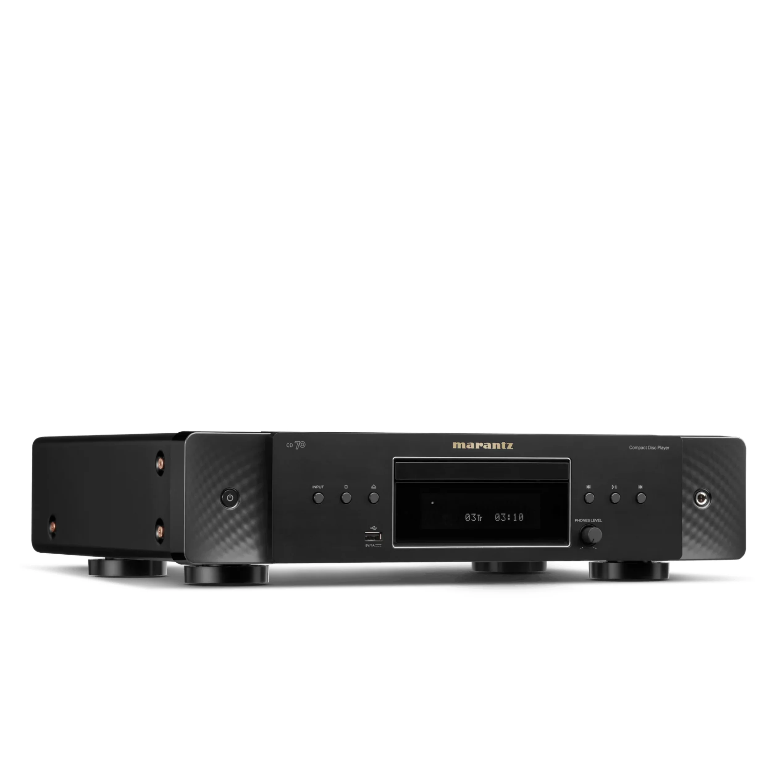 Marantz CD 70 Side View, Black
